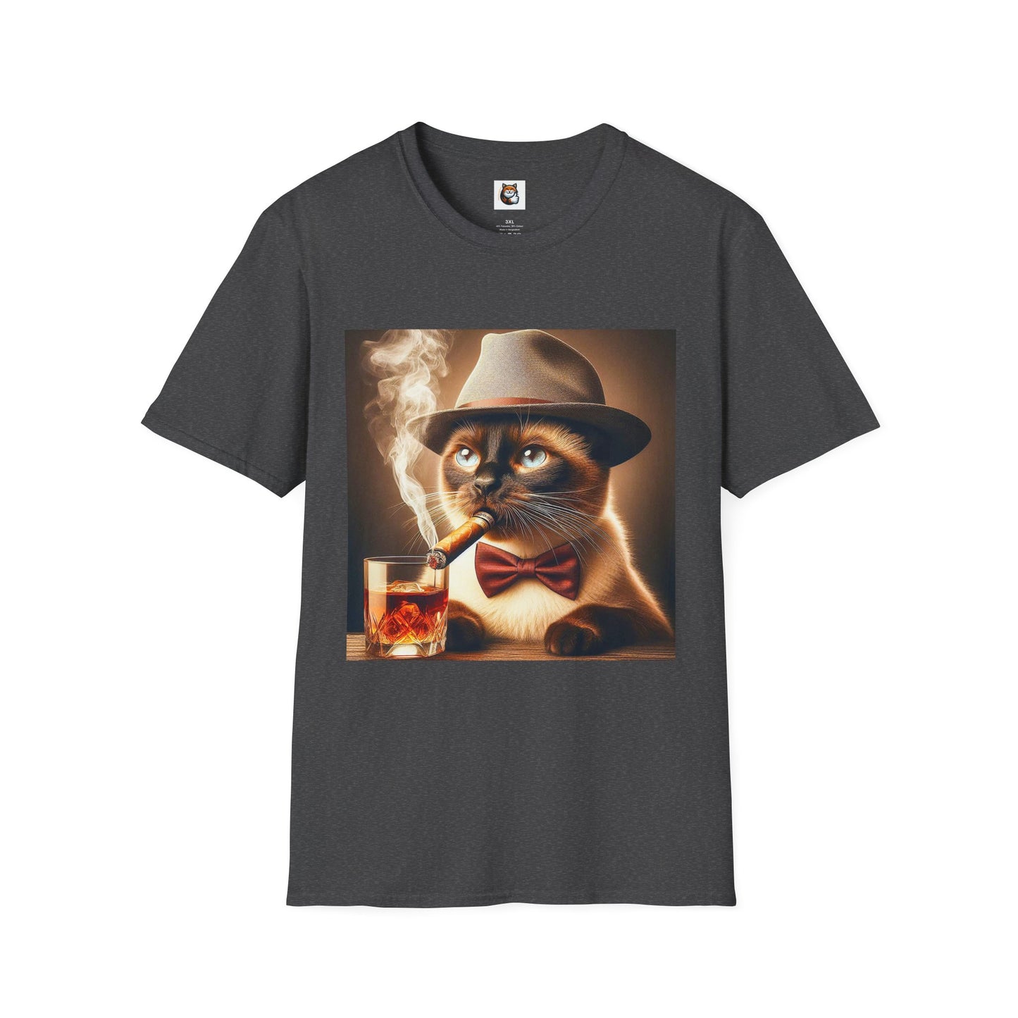 Siamese Cat cigar smoking
