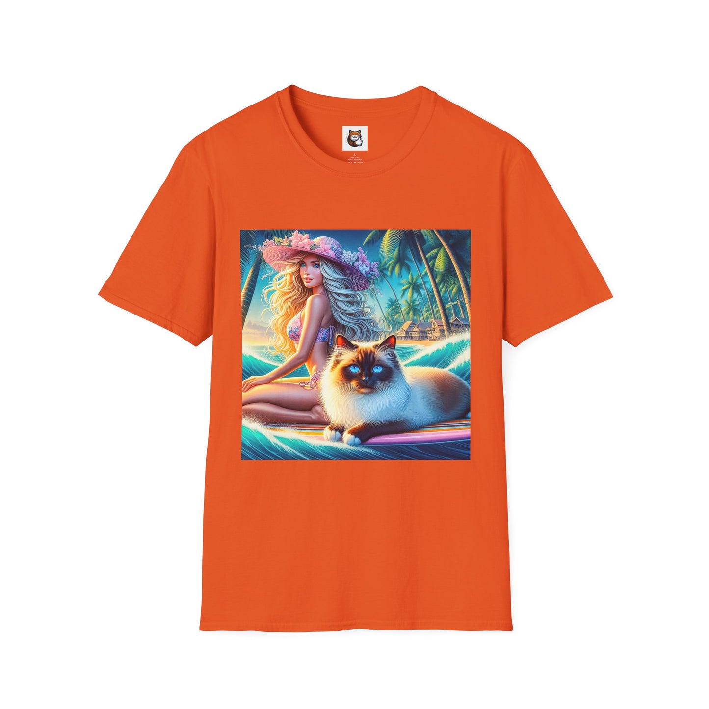 Birman hawaii Softstyle T-Shirt