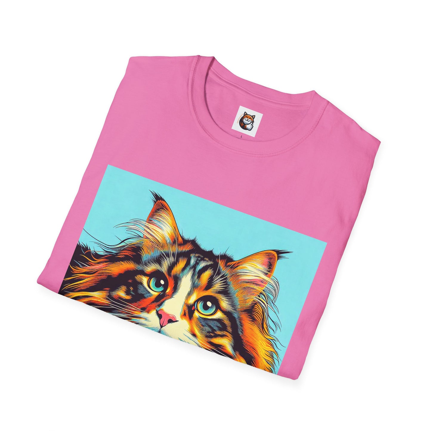 Norwegian Forest Cat Unisex Softstyle T-Shirt