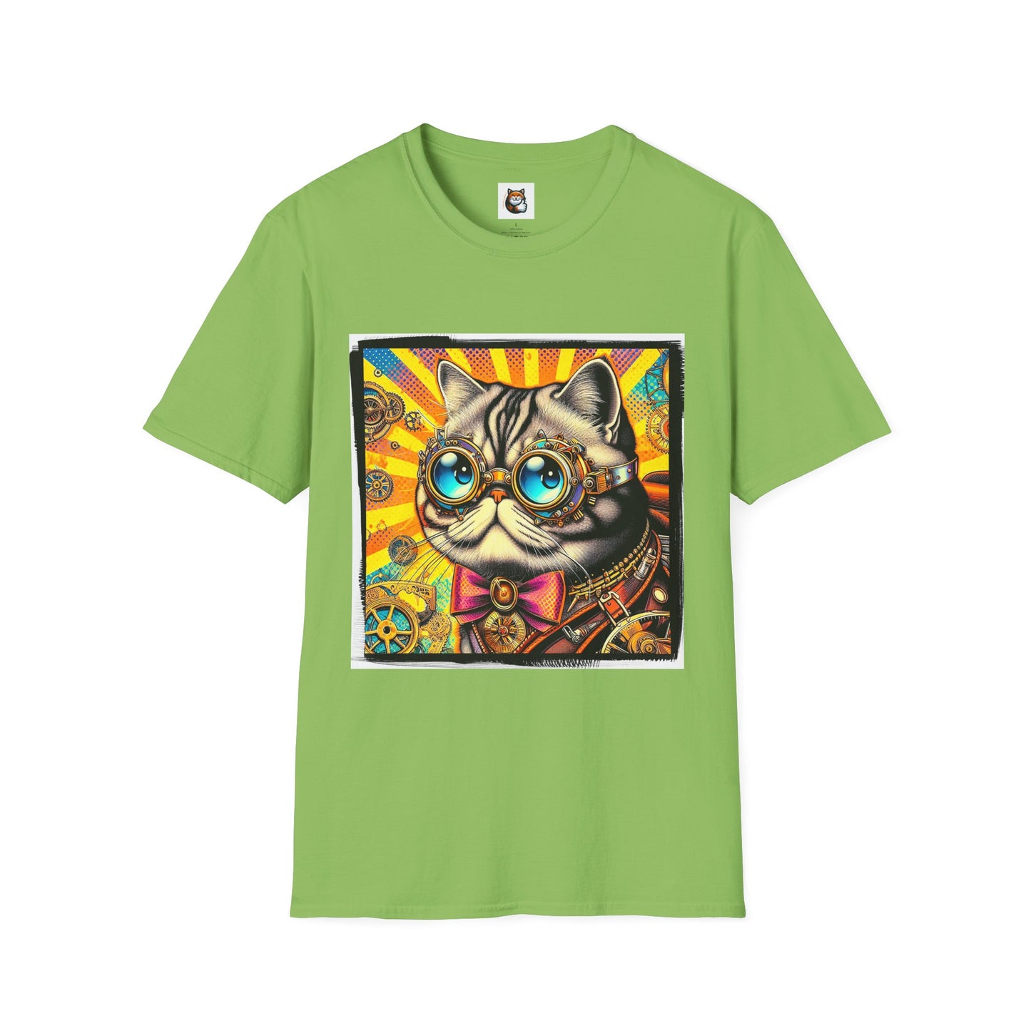 Exotic Shorthair Cat Unisex Softstyle T-Shirt