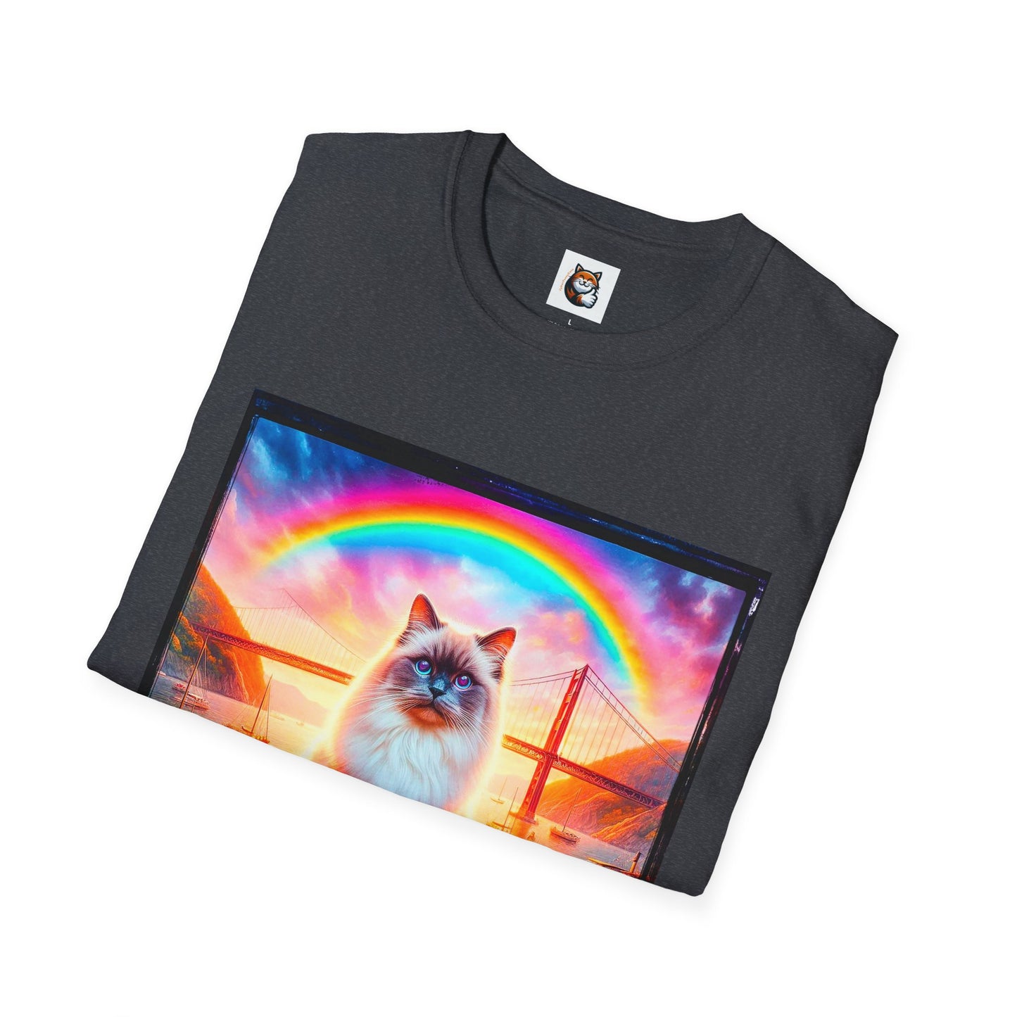 Birman rainbow bridge Softstyle T-Shirt