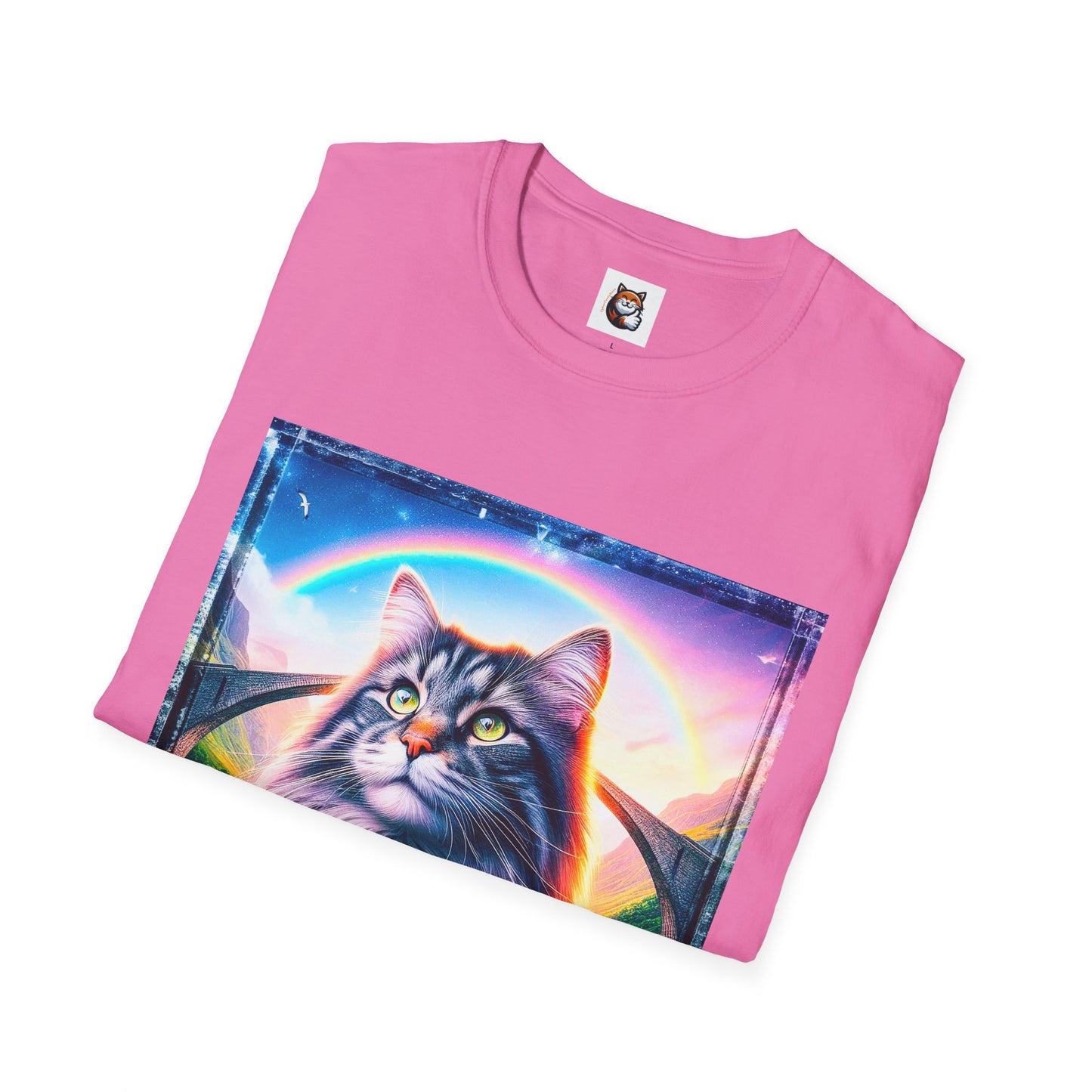 Norwegian Forest Cat Unisex Softstyle T-Shirt