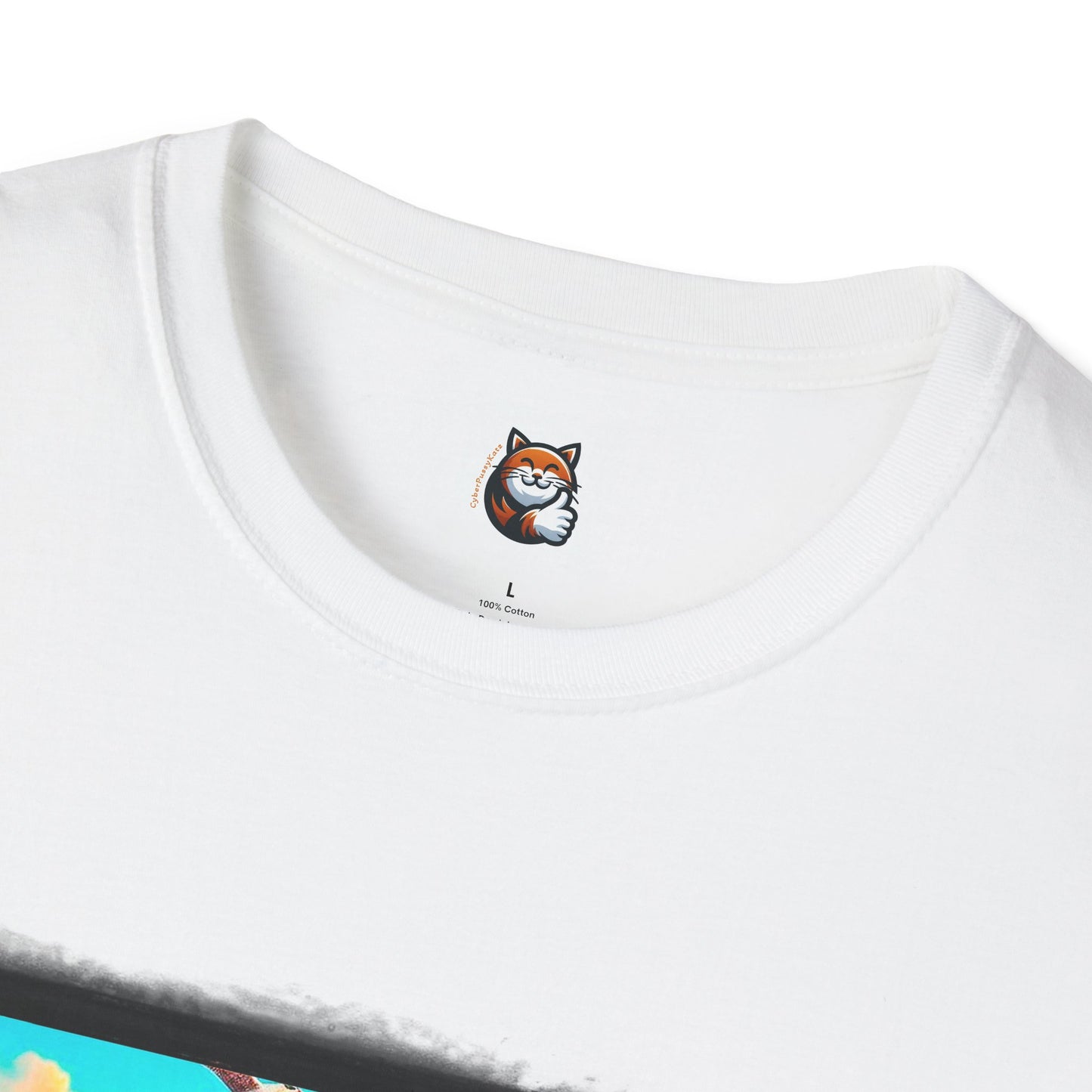 Domestic Cat Unisex Softstyle T-Shirt