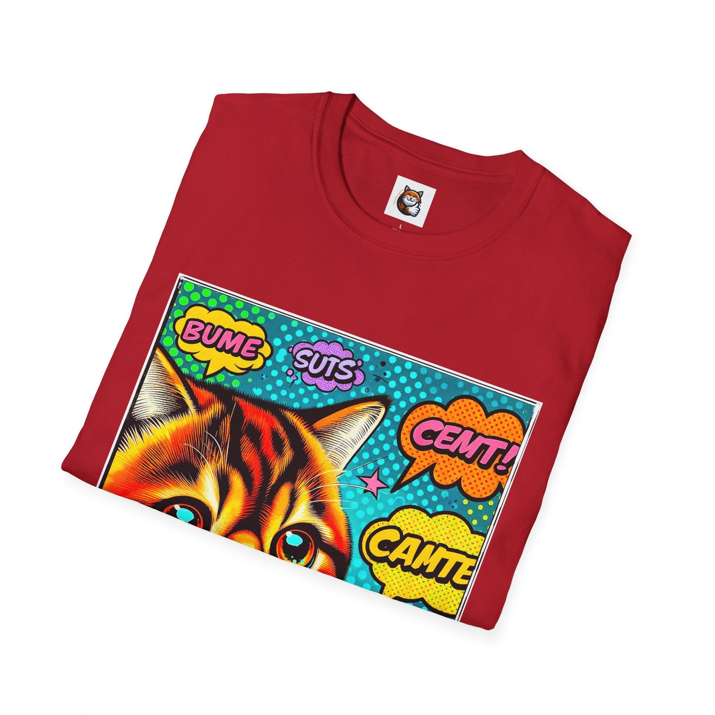 Exotic Shorthair Cat Unisex Softstyle T-Shirt