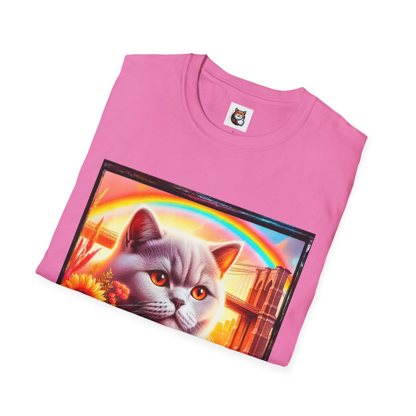 British Shorthair Unisex Softstyle T-Shirt