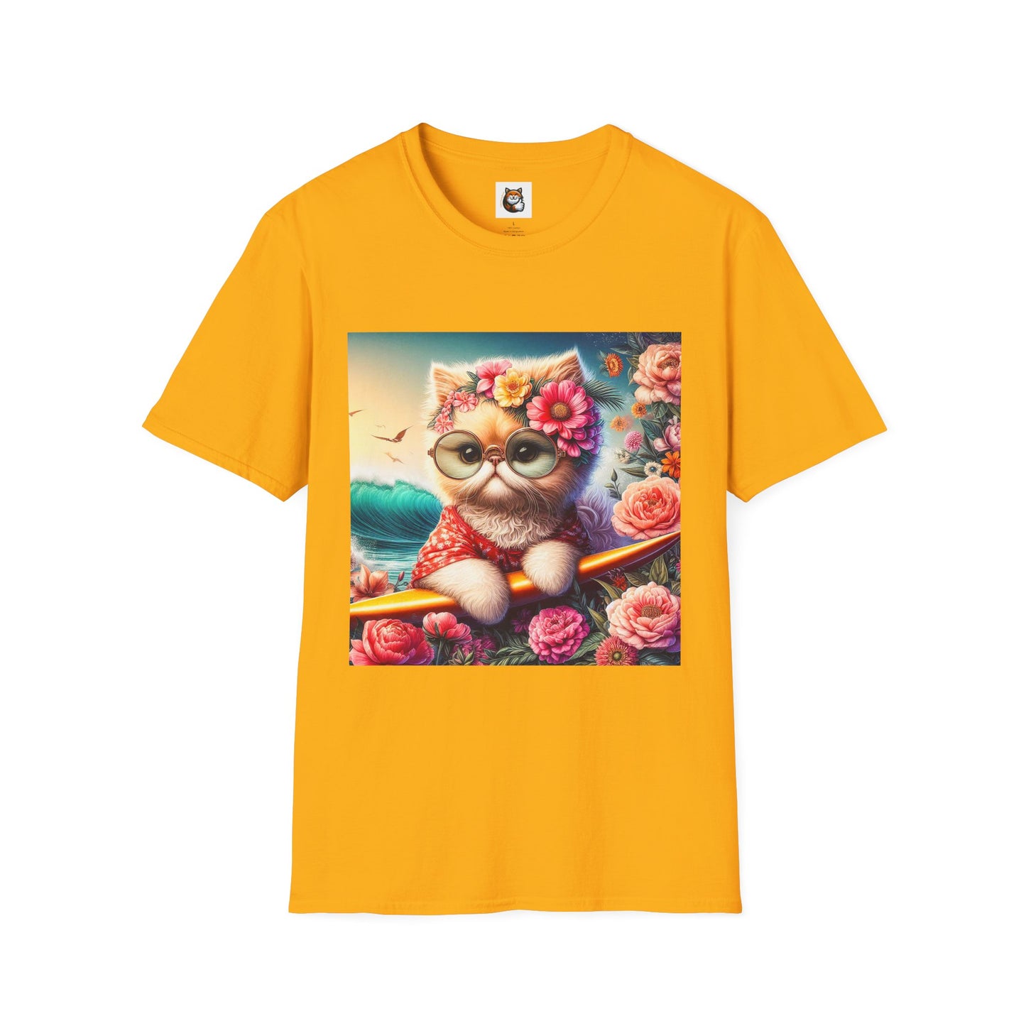 Selkirk Rex Cat T-Shirt beach babe