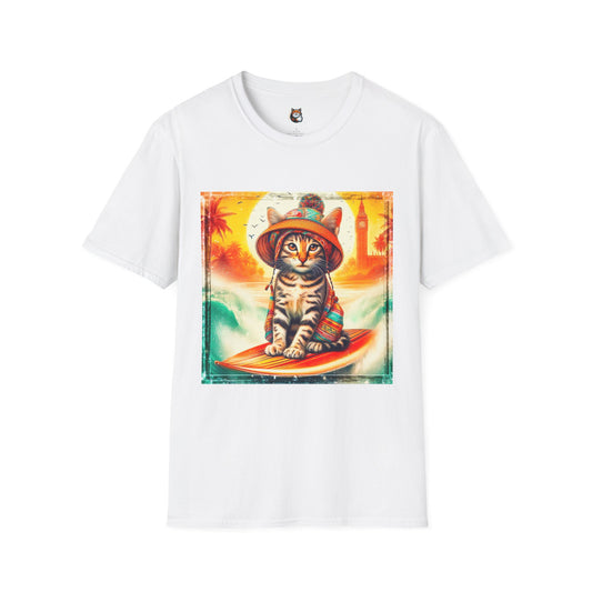 Domestic Cat Unisex Softstyle T-Shirt
