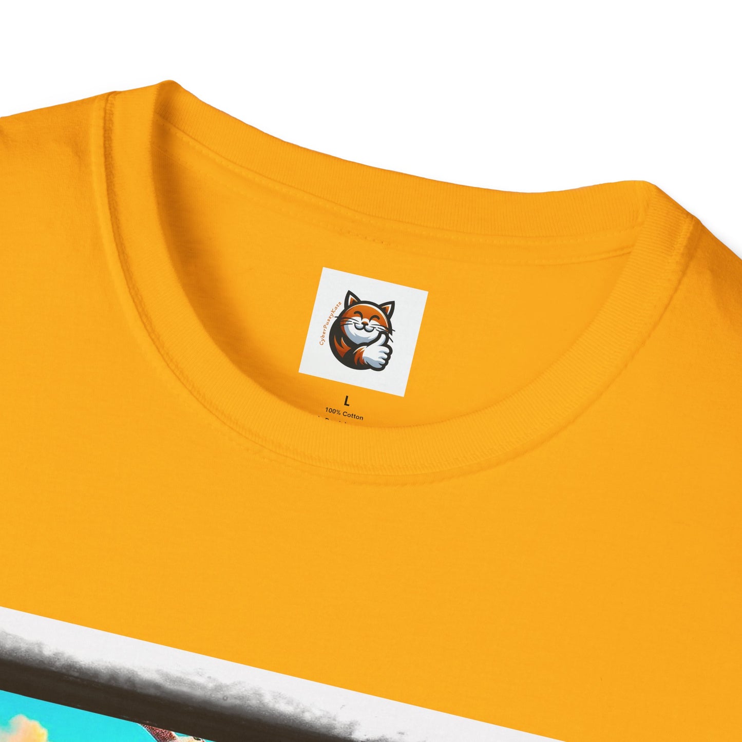 Domestic Cat Unisex Softstyle T-Shirt