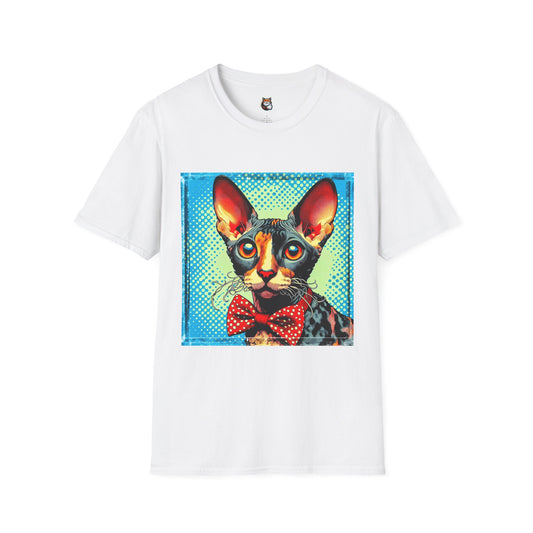 Cornish Rex Cat bow tie cutie T-Shirt