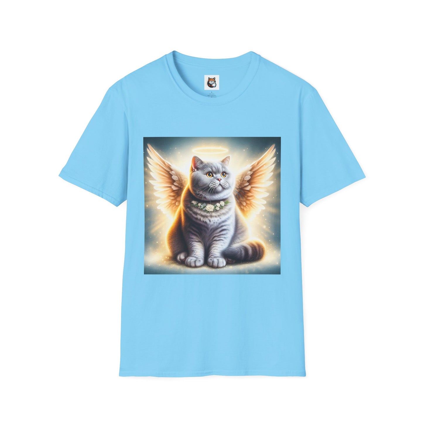 British Shorthair wings Softstyle T-Shirt