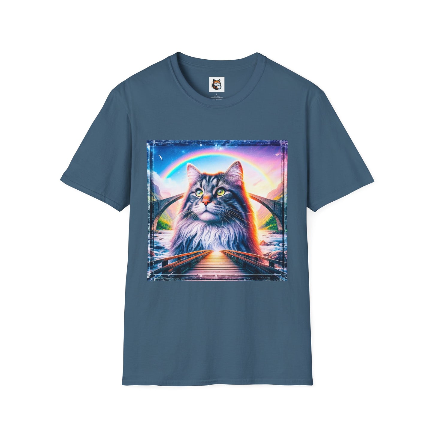 Norwegian Forest Cat Unisex Softstyle T-Shirt