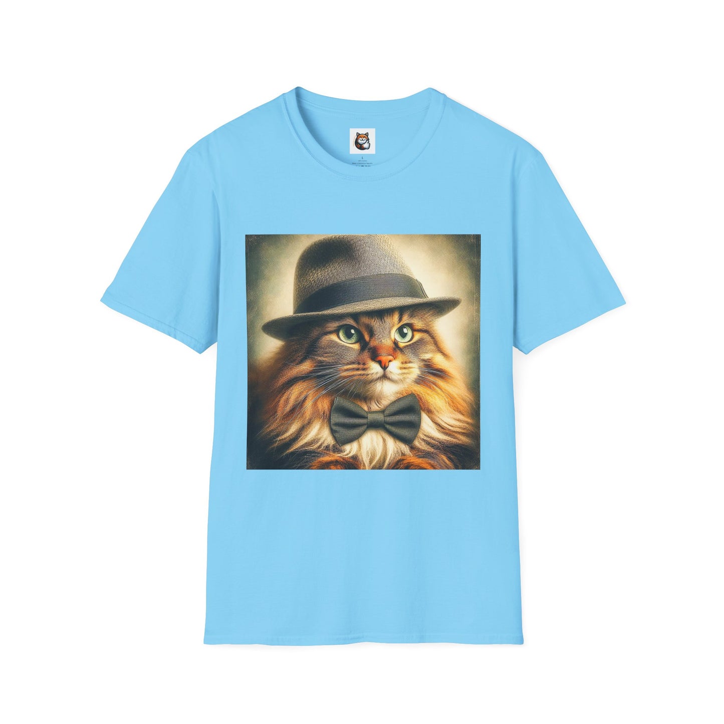 Norwegian Forest Cat Unisex Softstyle T-Shirt