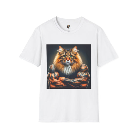 Norwegian Forest Cat Unisex Softstyle T-Shirt
