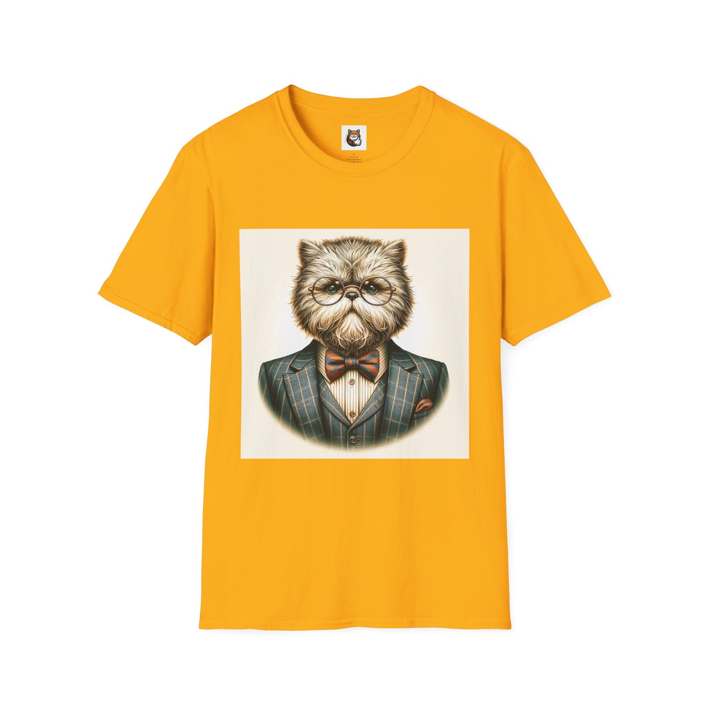 Selkirk Rex Cat T-Shirt old fashioned professional