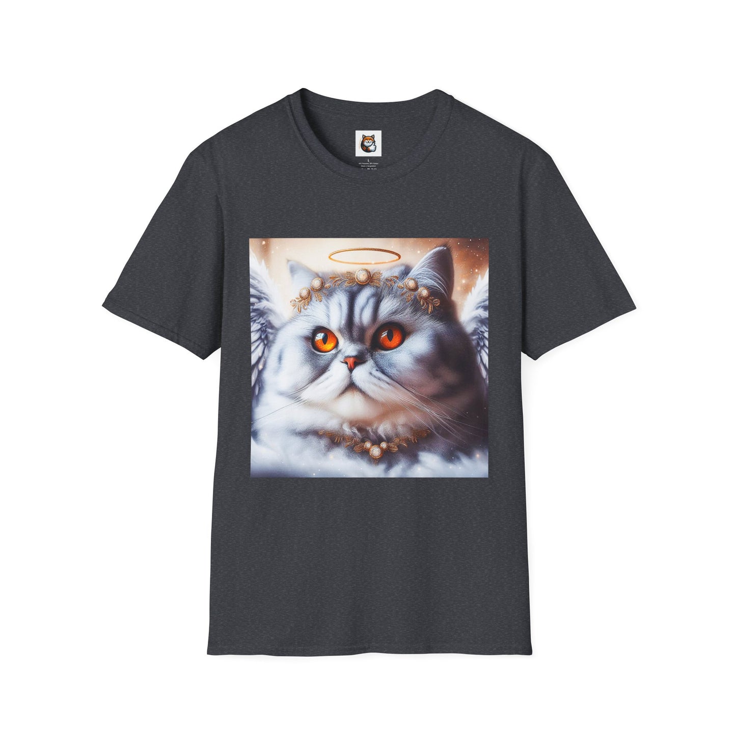 Selkirk Rex Cat T-Shirt heavenly Angel