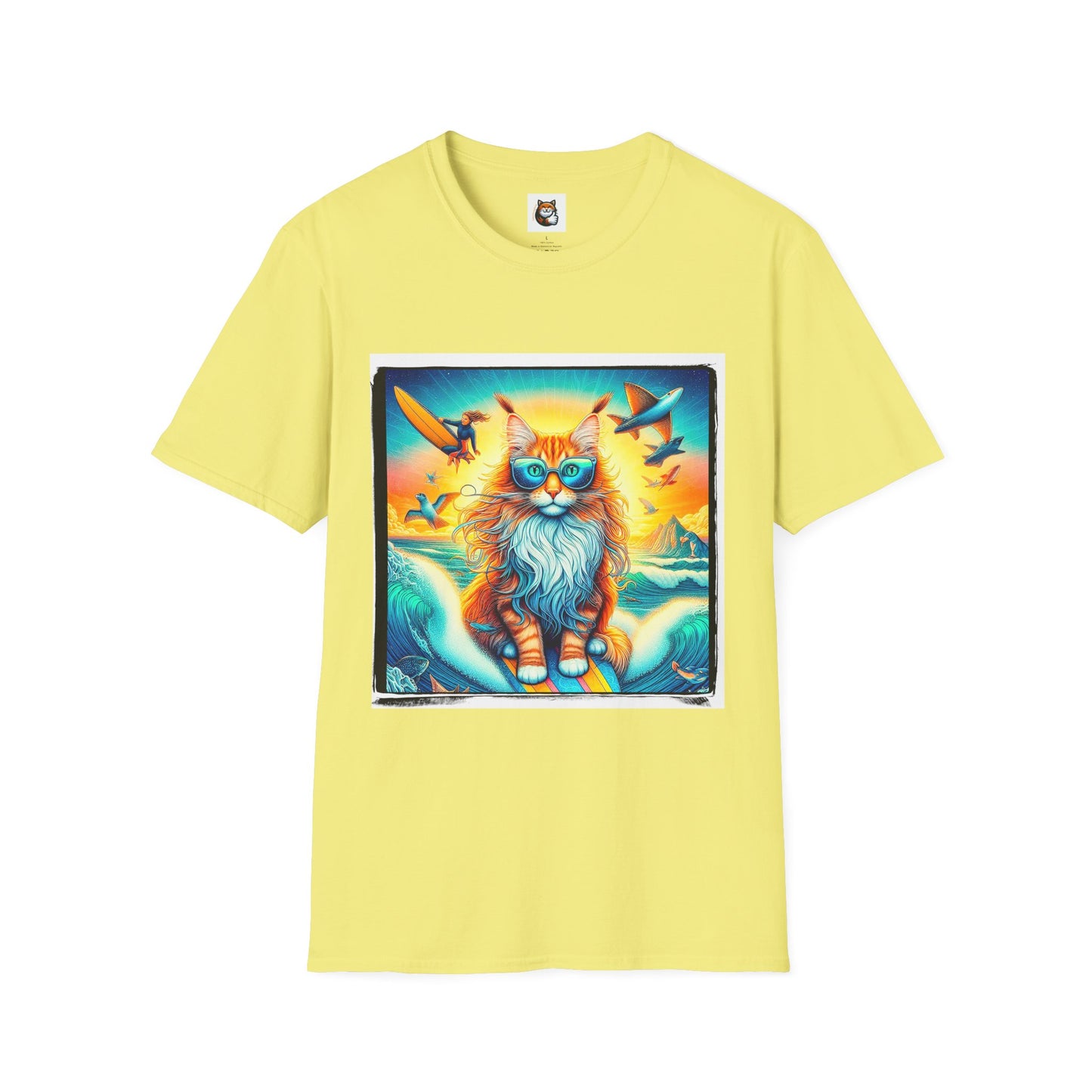 Maine Coon Unisex Softstyle T-Shirt