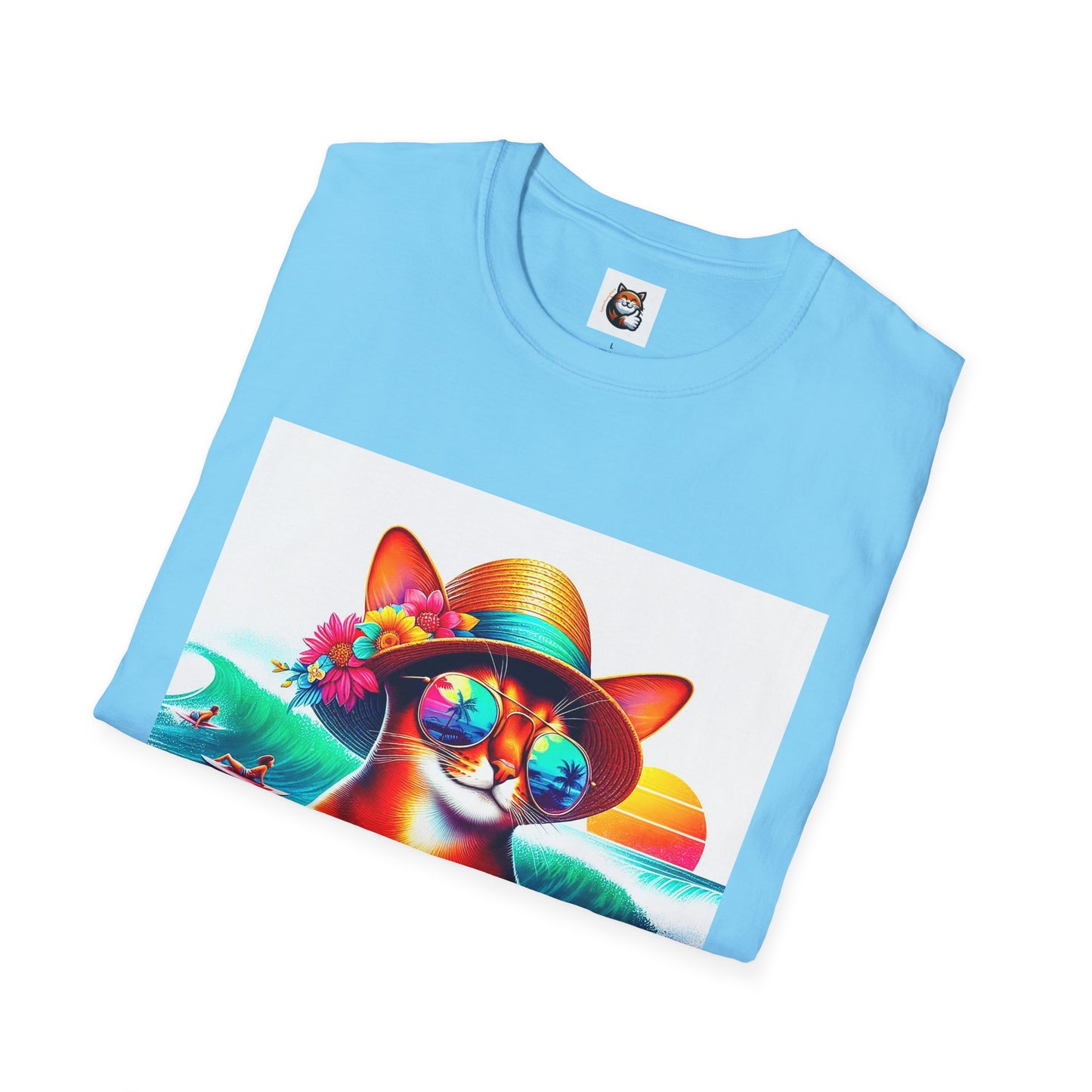 Abyssinian surfer Softstyle T-Shirt