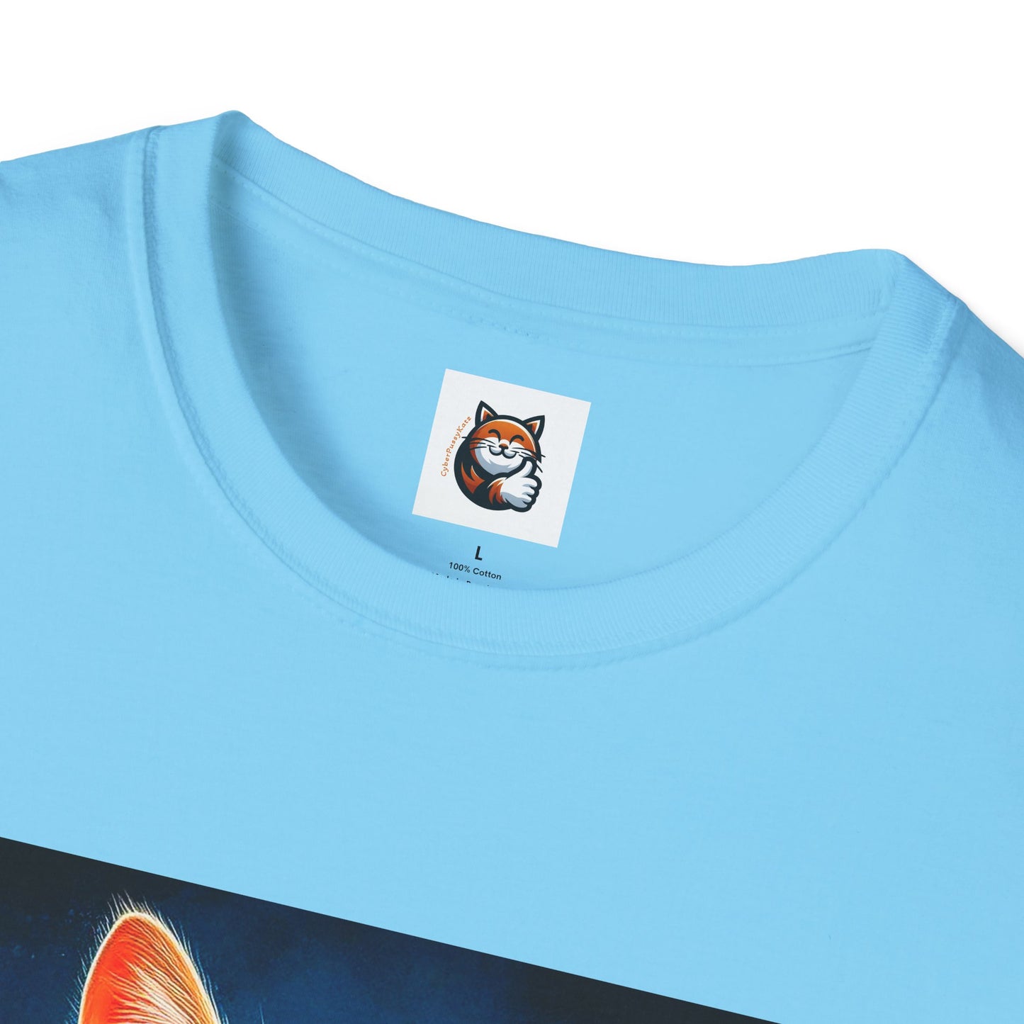 Domestic Cat Unisex suit and tie T-Shirt