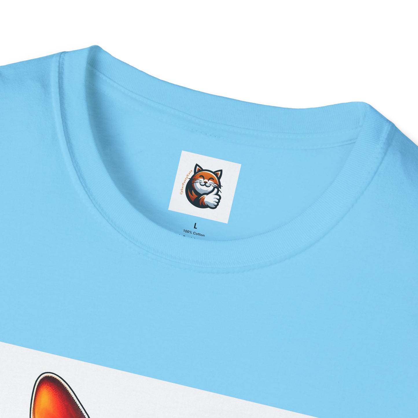 Devon Rex Cat Unisex Softstyle T-Shirt