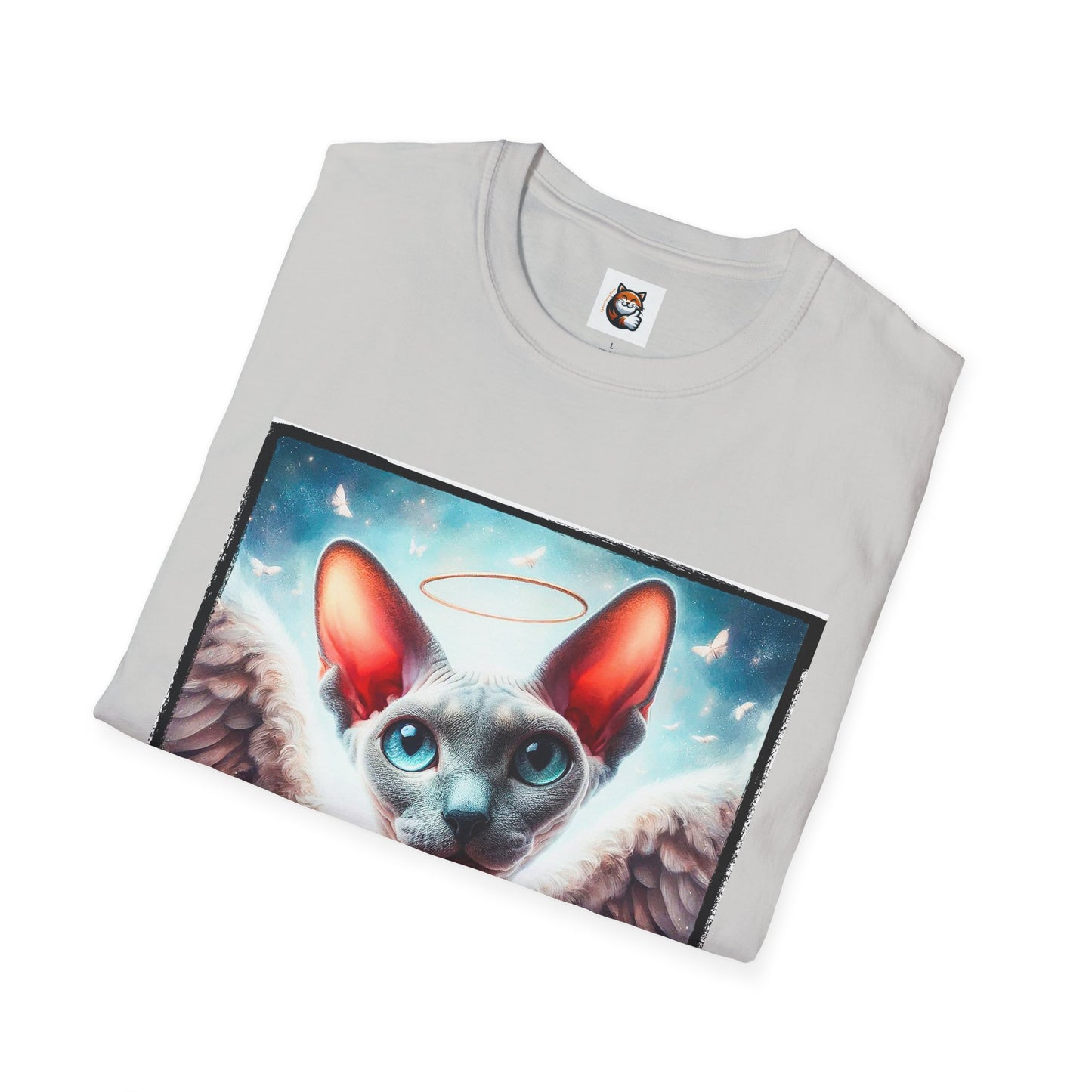 Cornish Rex Cat heavenly Angel  T-Shirt
