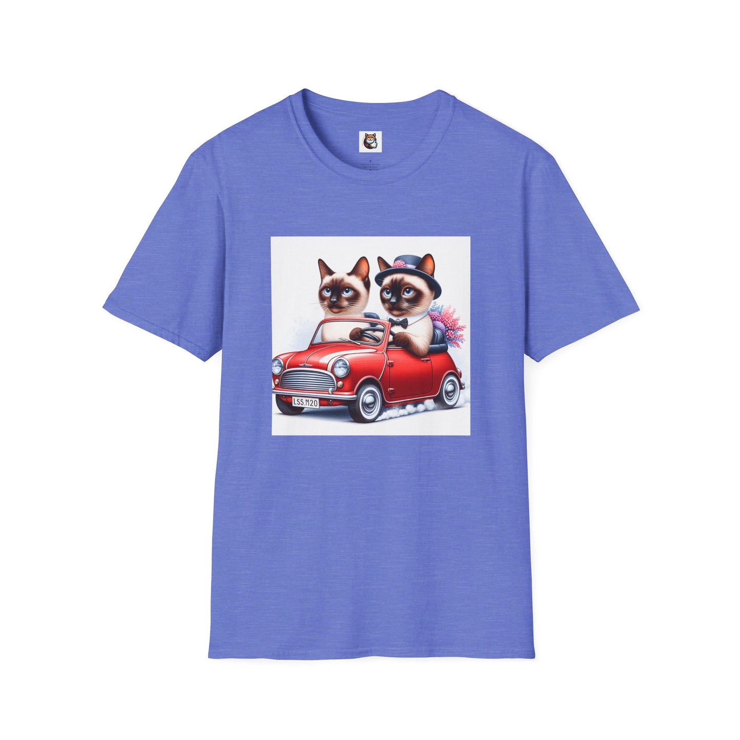 Wacky Siamese Cat friends driving