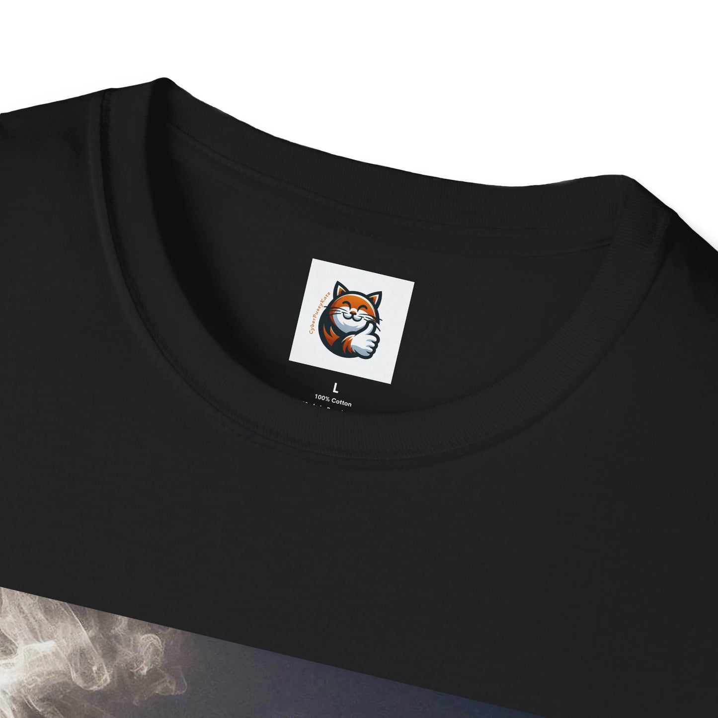 Russian Blue Cat Unisex Softstyle T-Shirt