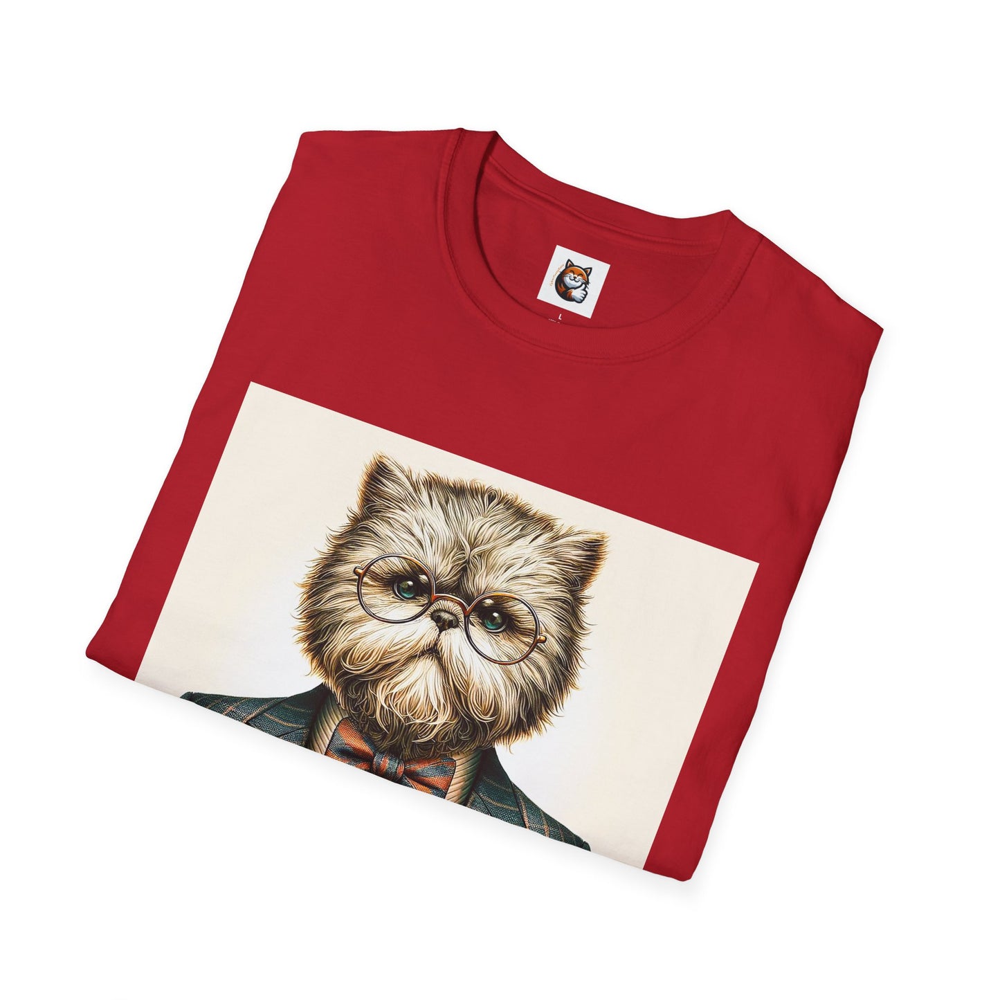 Selkirk Rex Cat T-Shirt old fashioned professional
