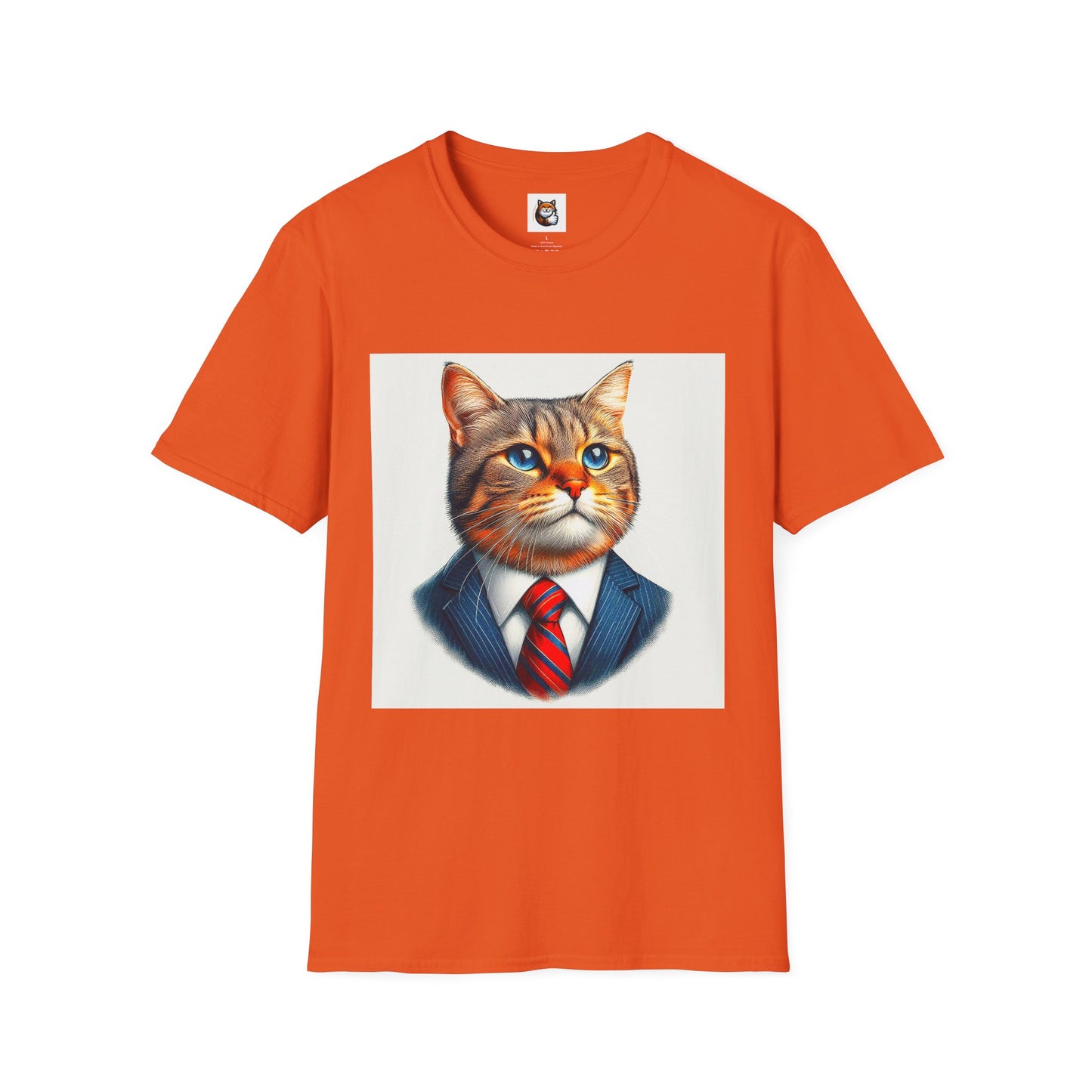 Domestic Cat Unisex Softstyle T-Shirt