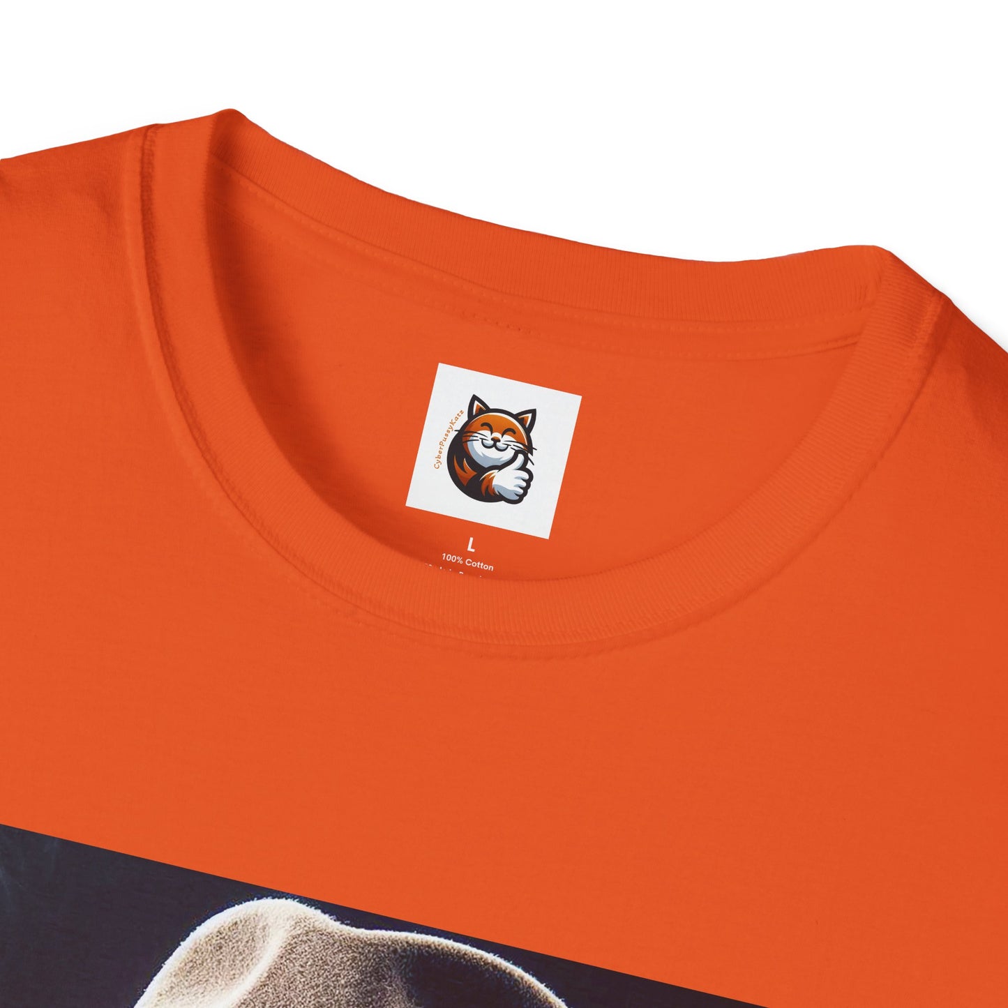 Russian Blue Cat  smoking and cigars T-Shirt