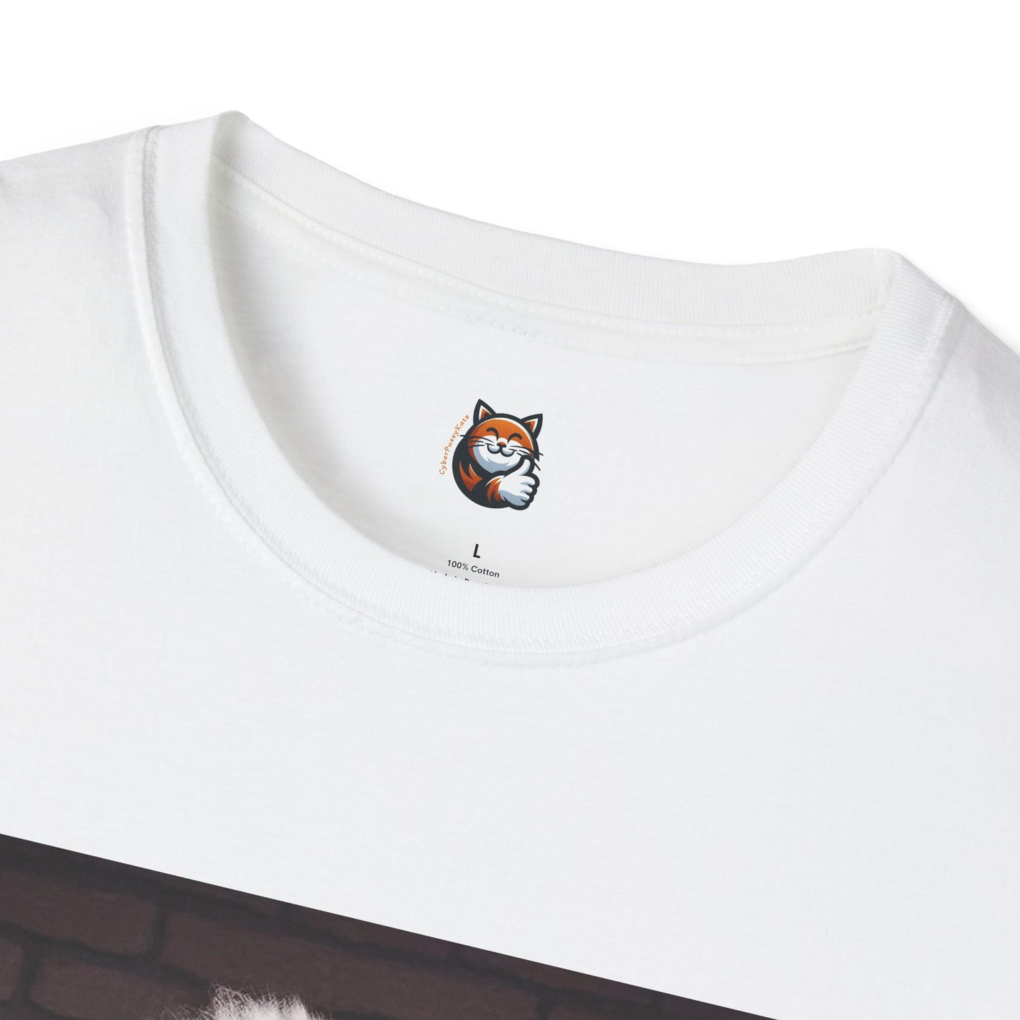Selkirk Rex Cat T-Shirt arms
