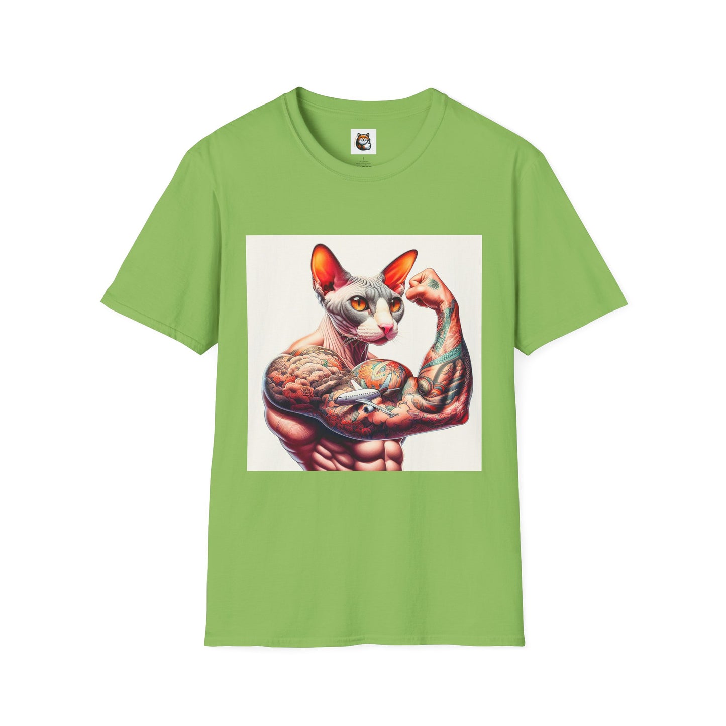 Cornish Rex Cat muscles  T-Shirt