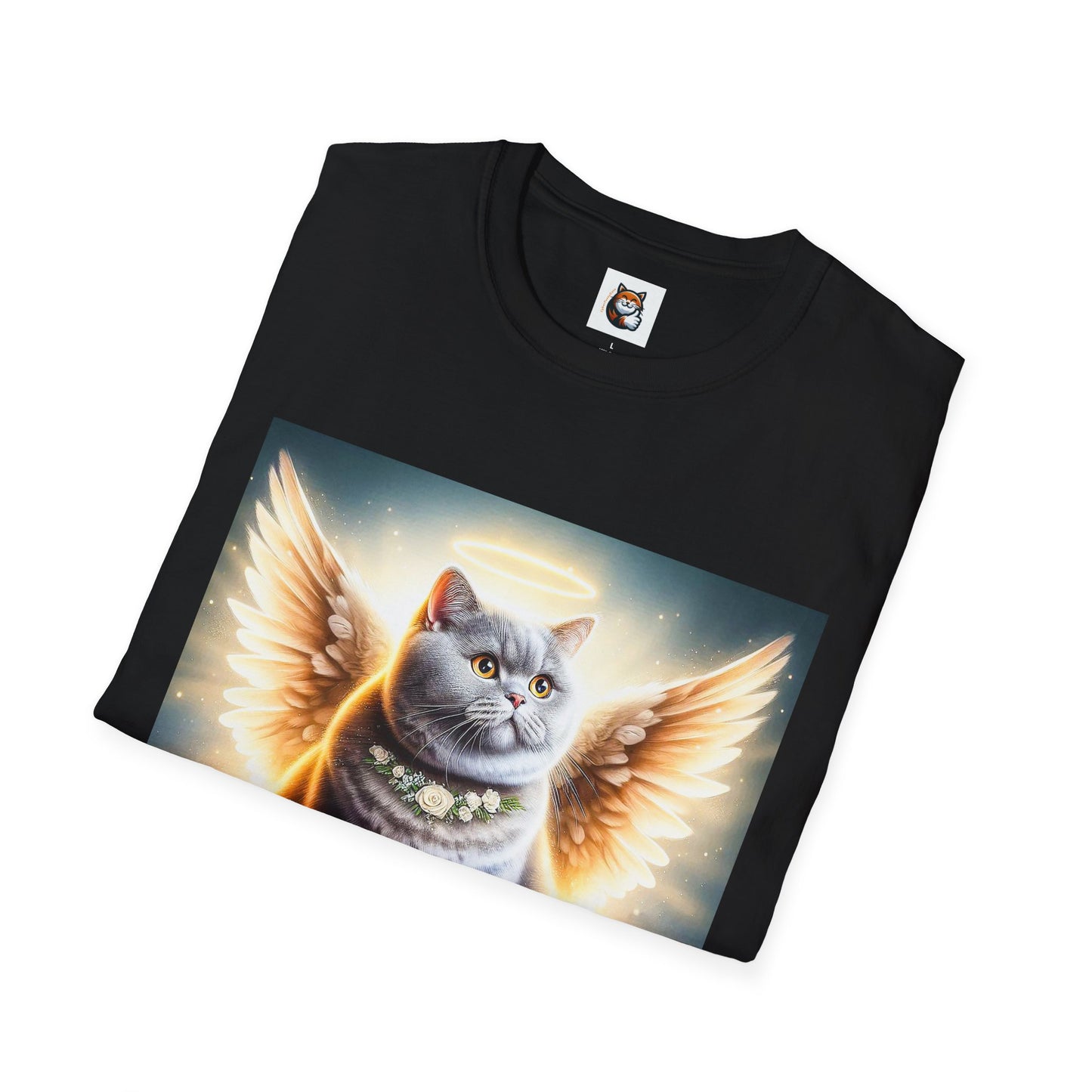 British Shorthair wings Softstyle T-Shirt