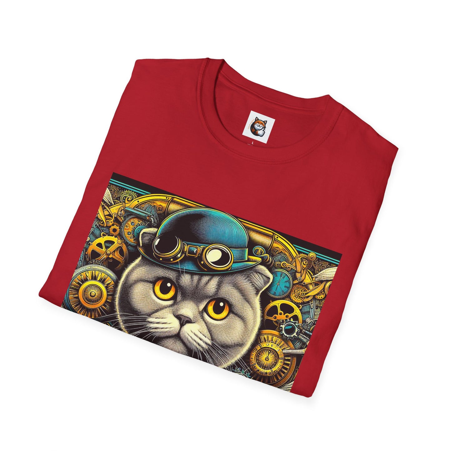 Scottish Fold  steam punk T-Shirt