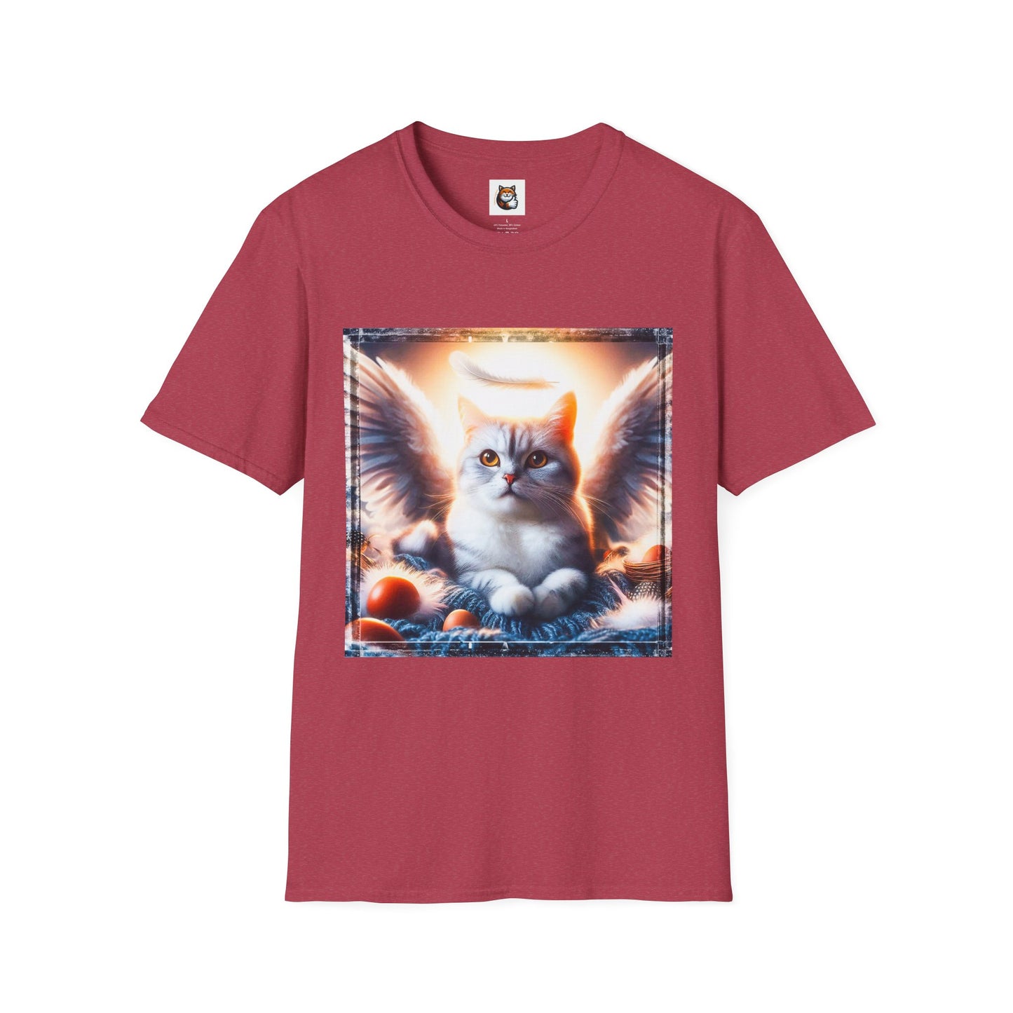 Domestic Cat Unisex heavenly Angel T-Shirt