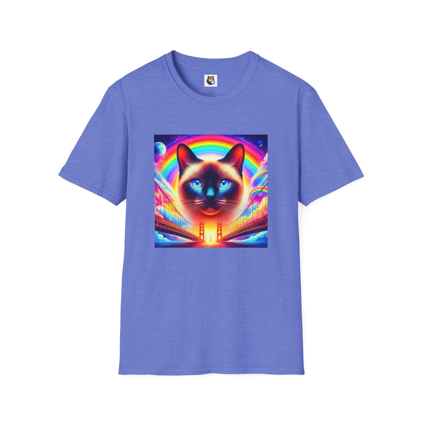 Siamese Cat floating kitty shirt
