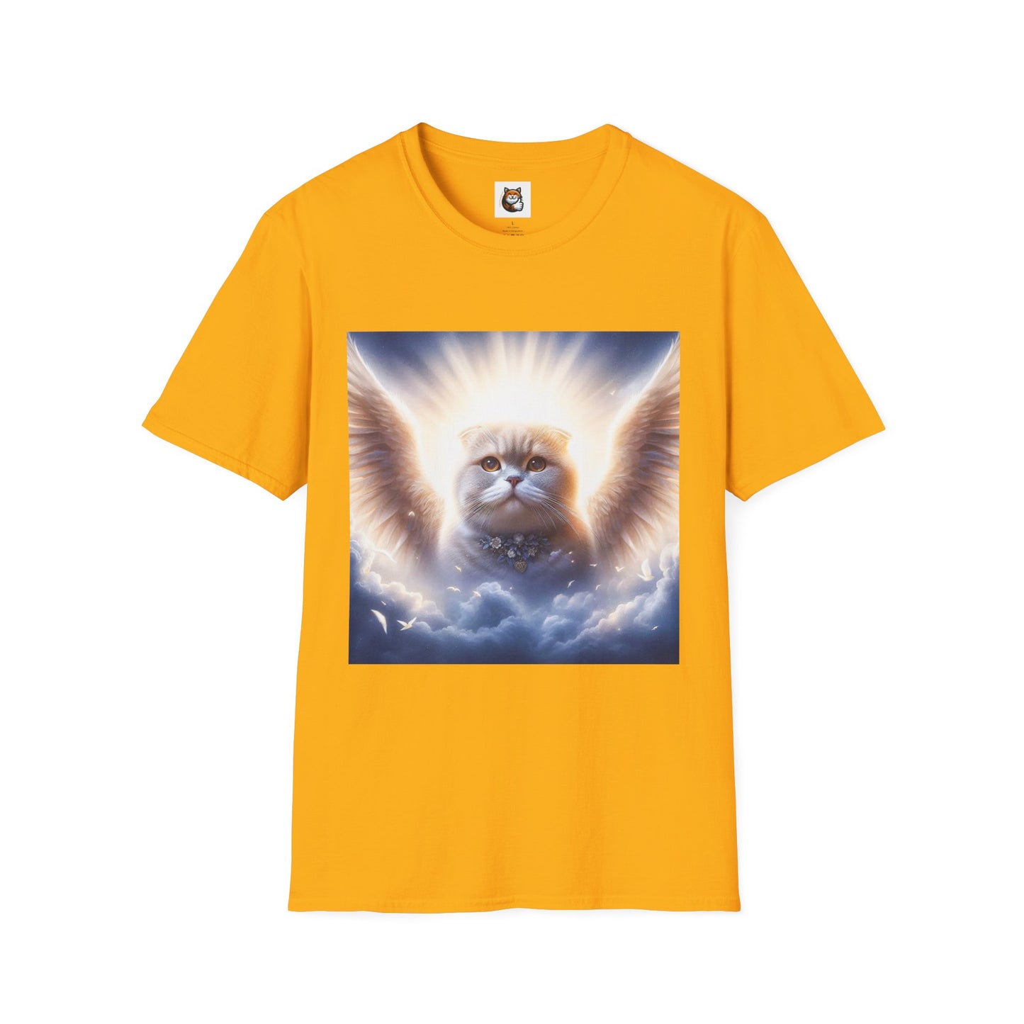 Scottish Fold Cat pretty Angel   T-Shirt