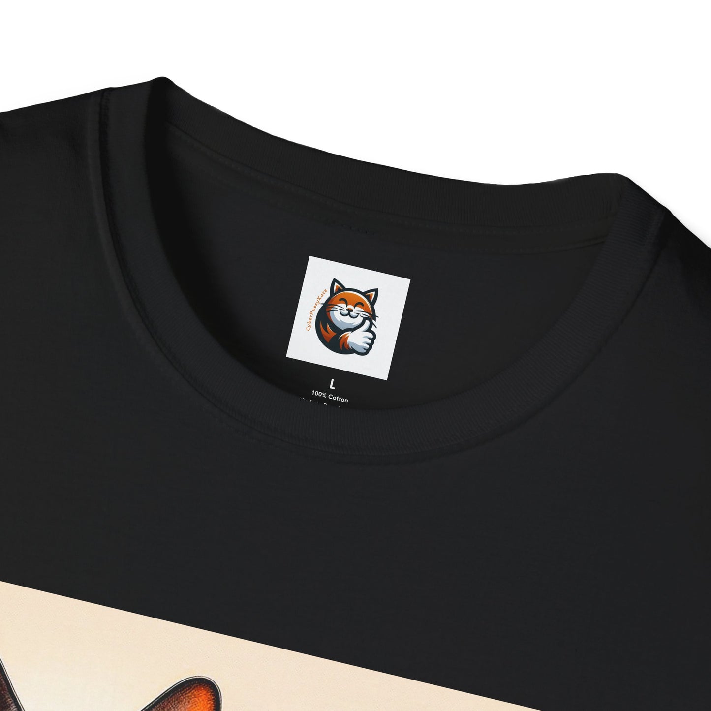 Wacky  Devon Rex Cool cats  Unisex Softstyle T-Shirt