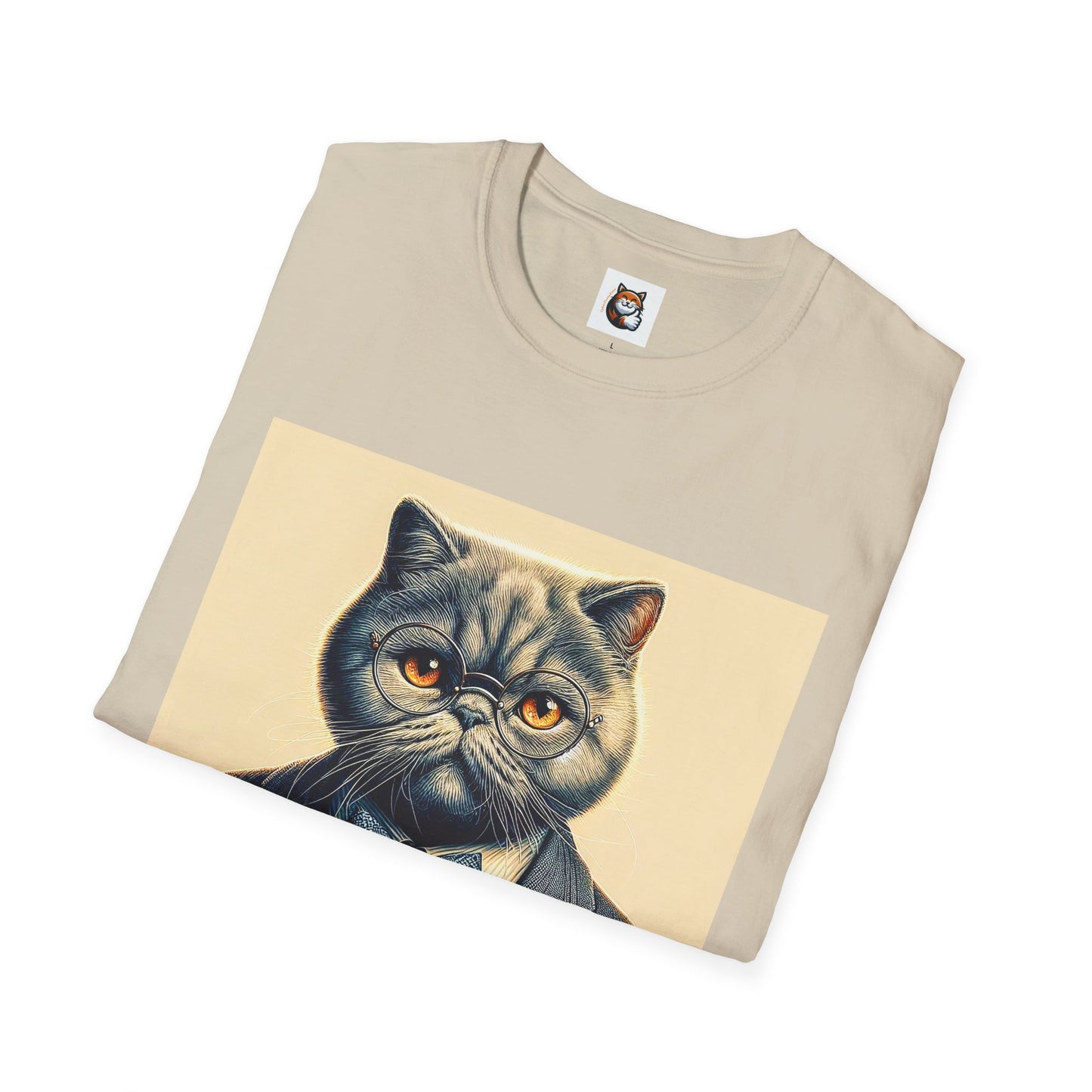 Selkirk Rex Cat T-Shirt business professional