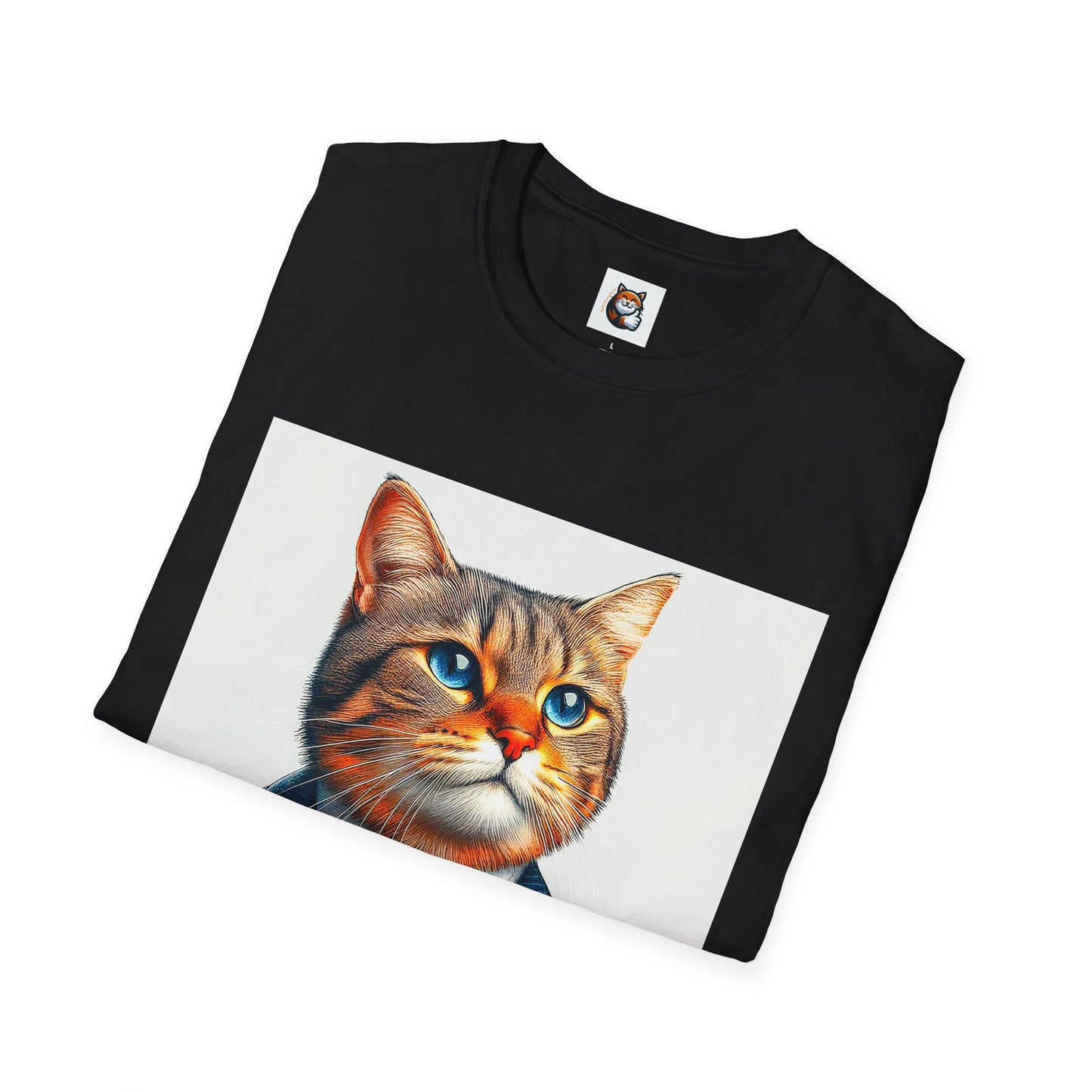Domestic Cat Unisex Softstyle T-Shirt