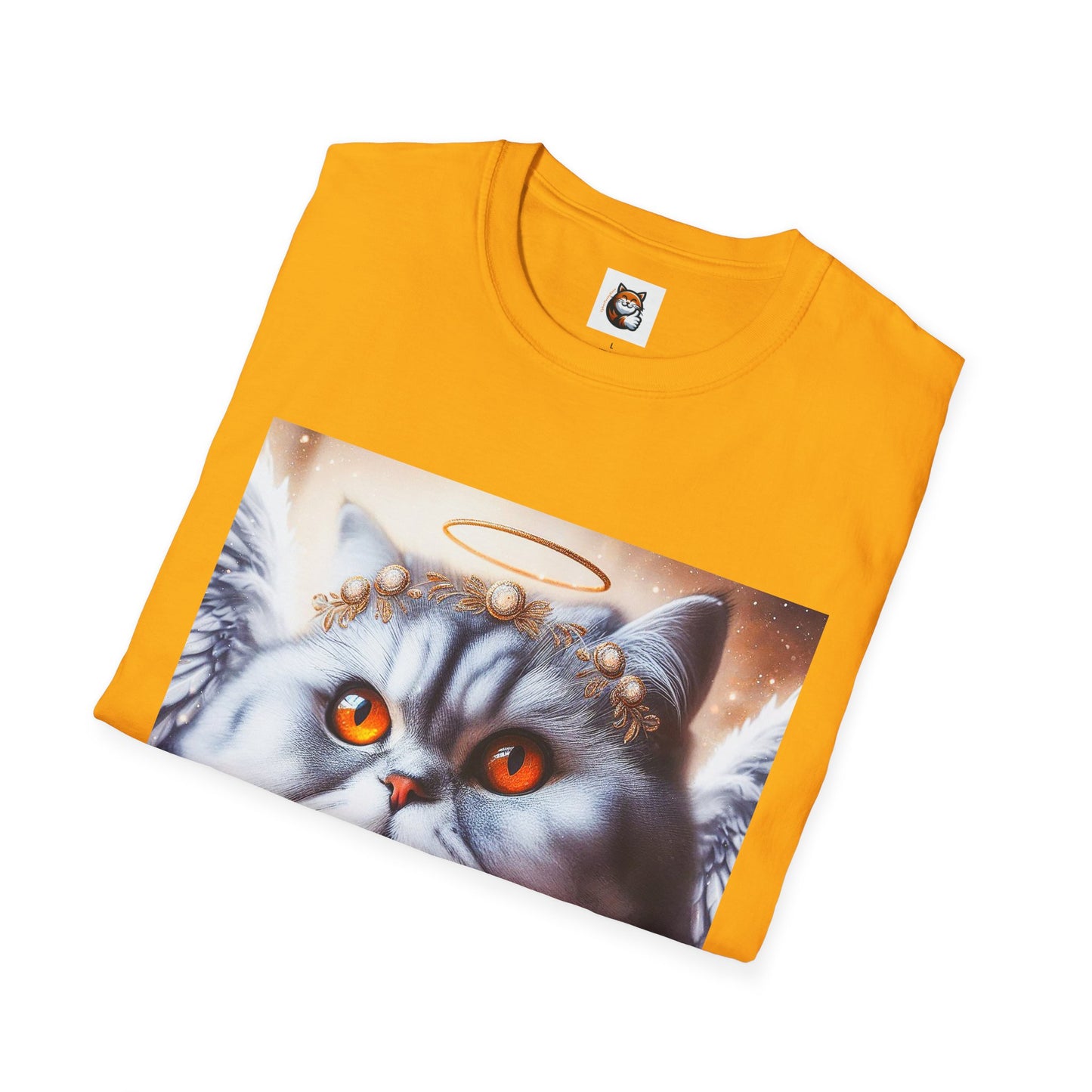 Selkirk Rex Cat T-Shirt heavenly Angel