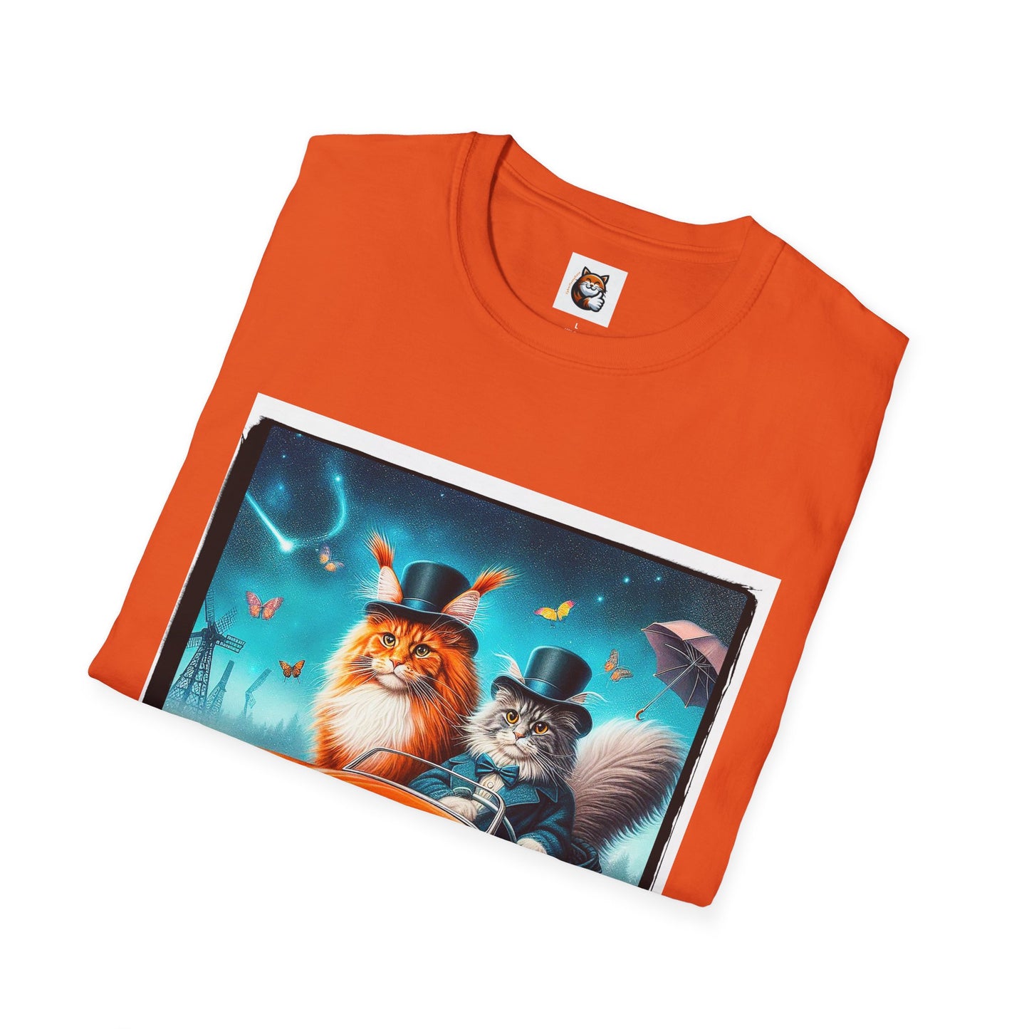 Wacky Maine Coon Unisex Softstyle T-Shirt