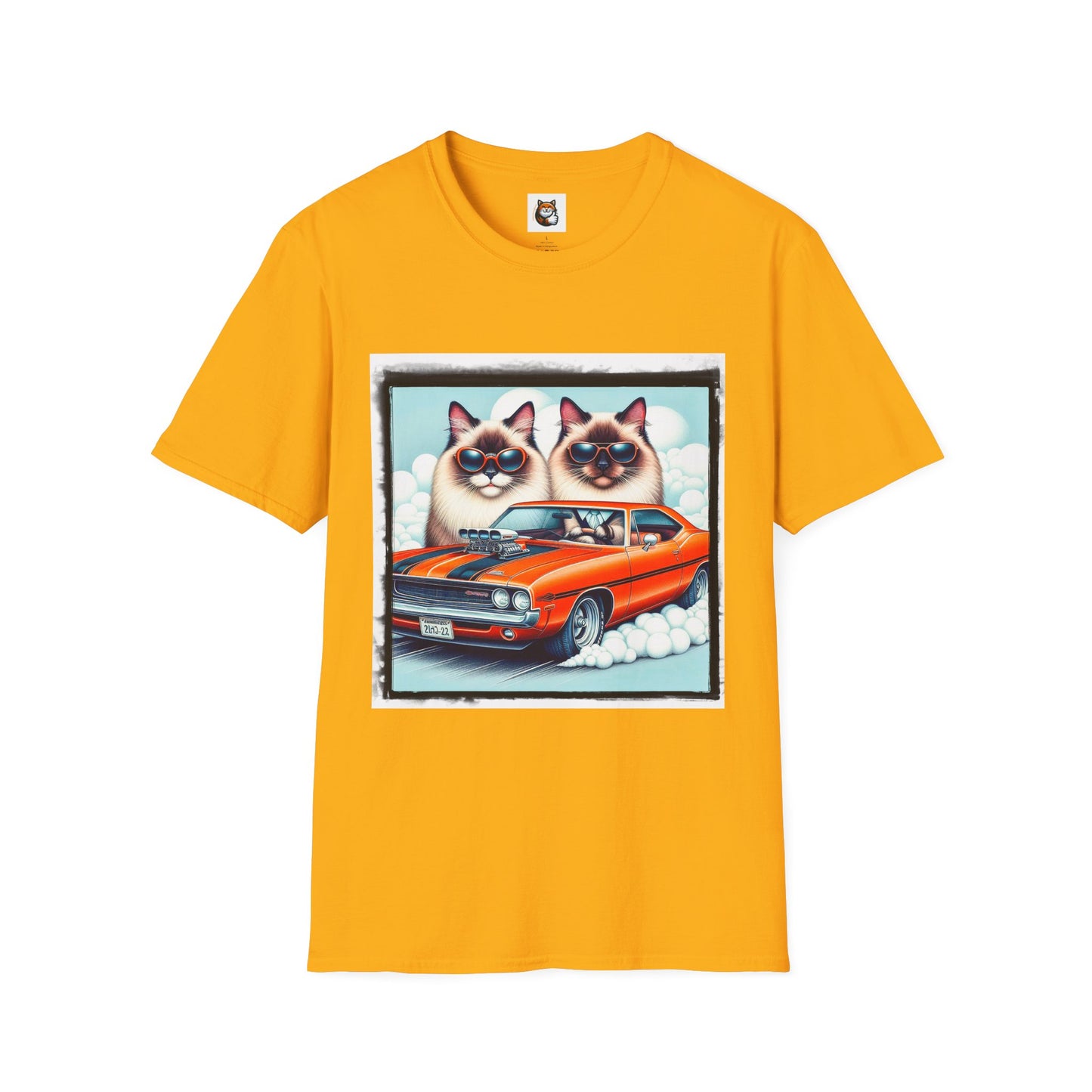 Wacky Birman Unisex Softstyle T-Shirt