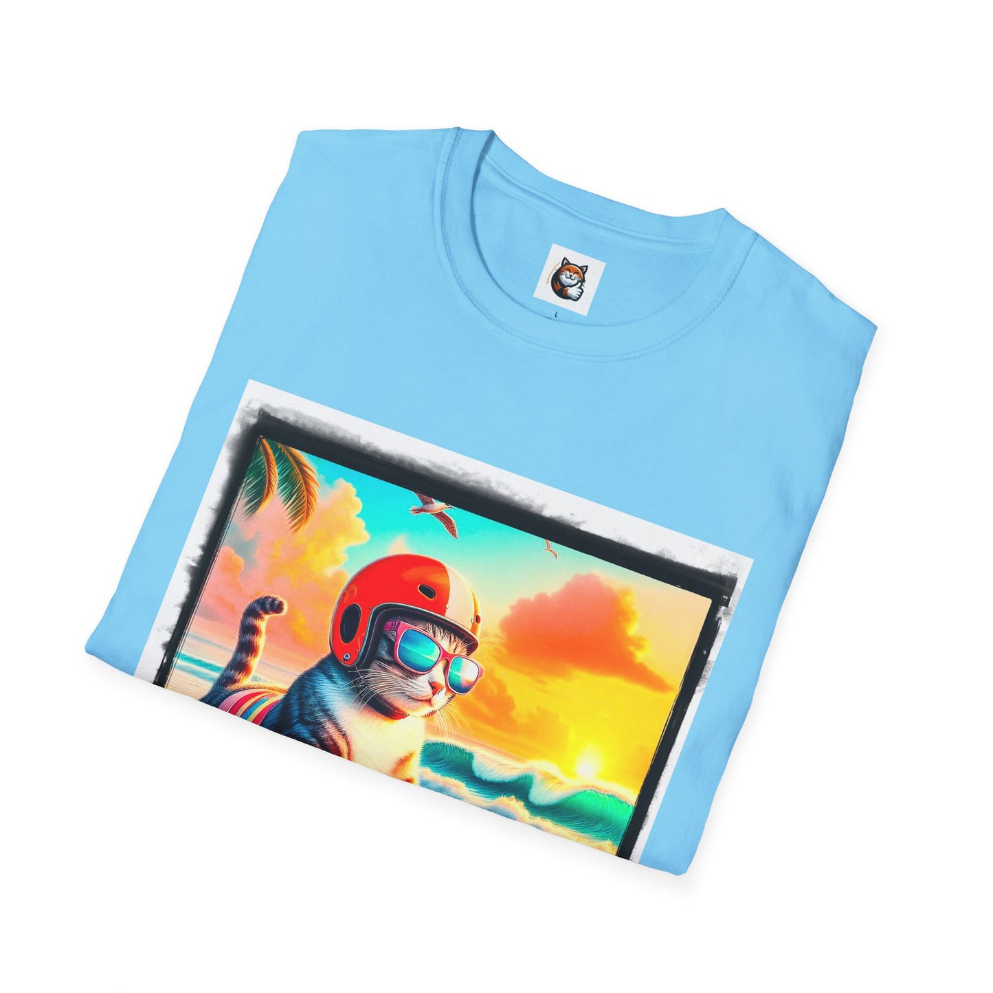 Domestic Cat Unisex Softstyle T-Shirt
