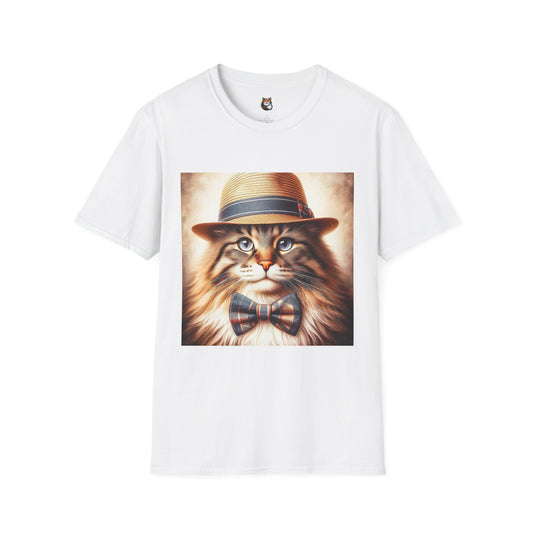 Norwegian Forest Cat Unisex Softstyle T-Shirt