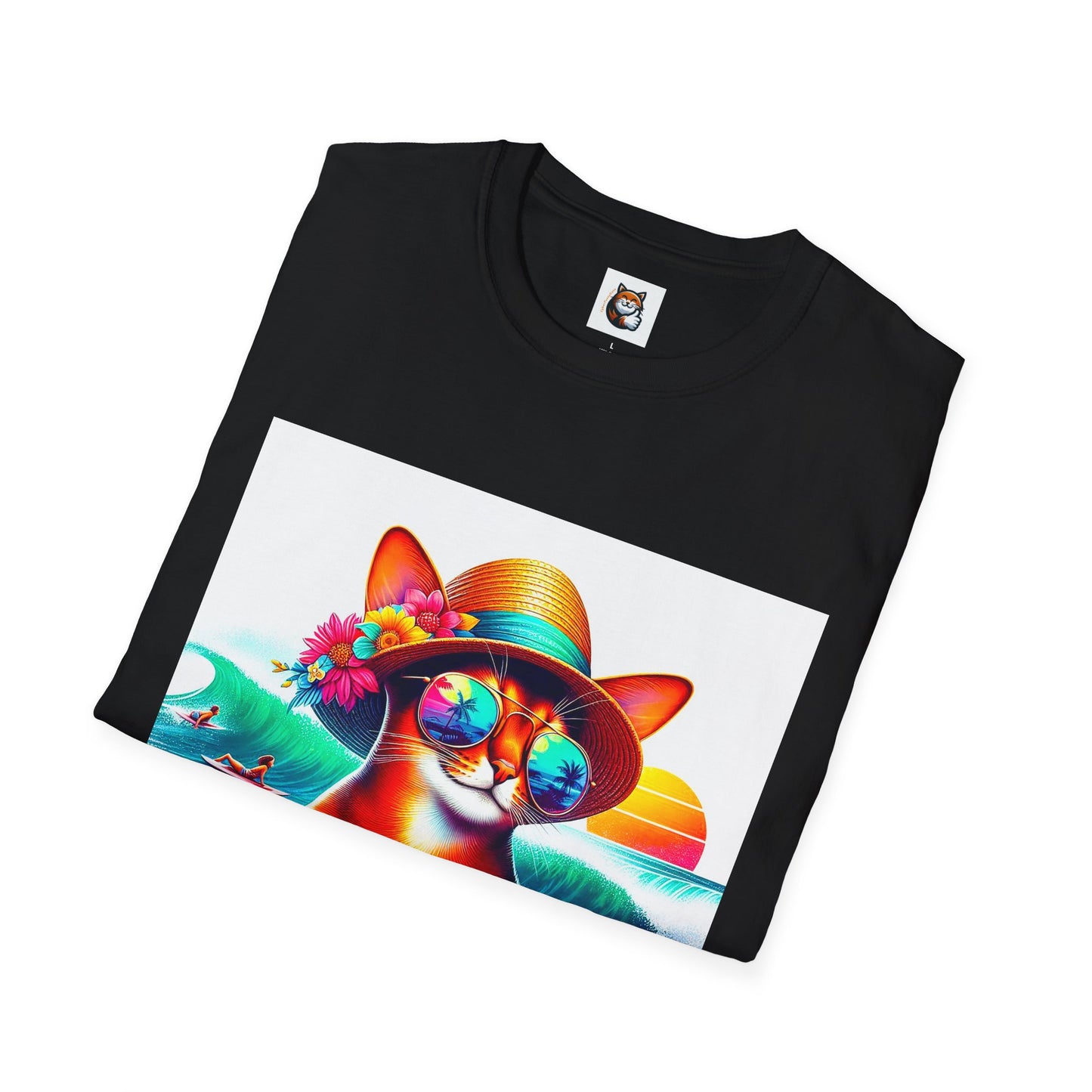 Abyssinian surfer Softstyle T-Shirt