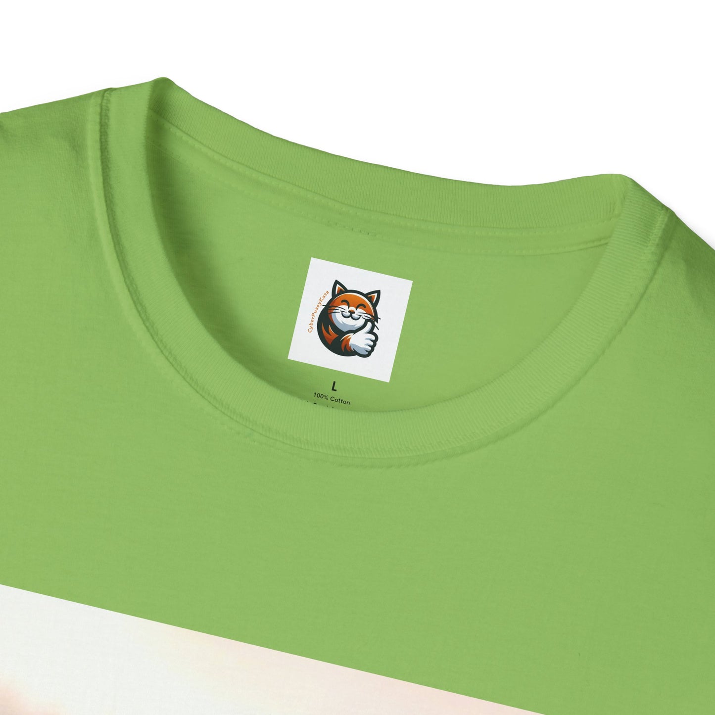 Wacky Persian Cat Unisex Softstyle T-Shirt