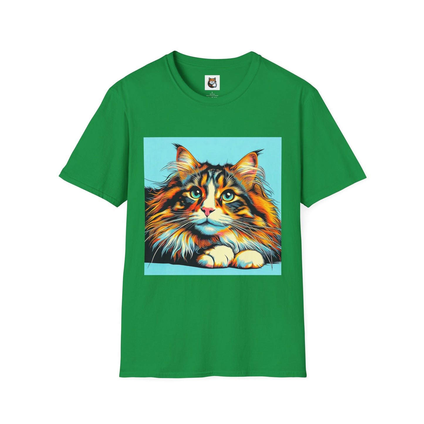 Norwegian Forest Cat Unisex Softstyle T-Shirt