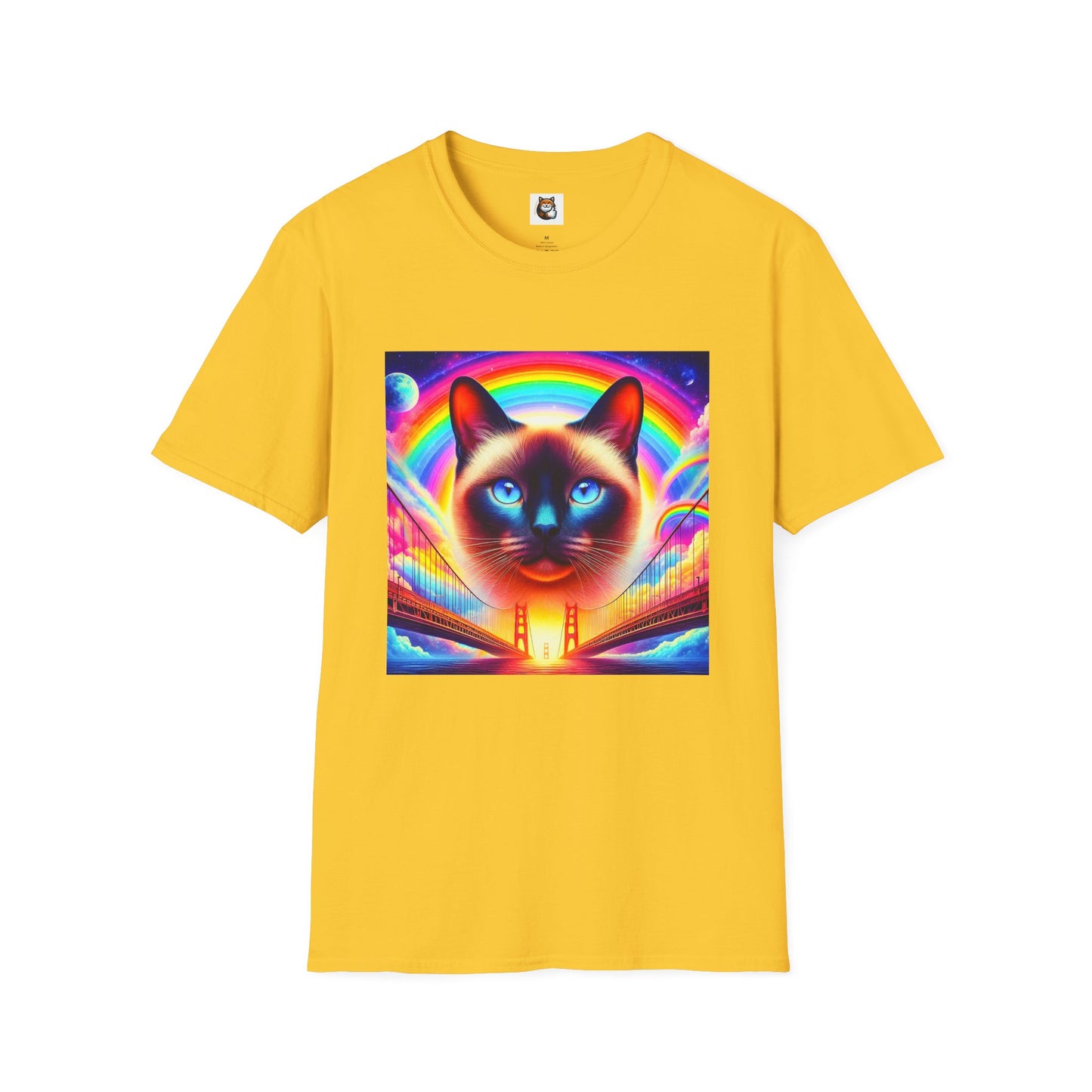 Siamese Cat floating kitty shirt